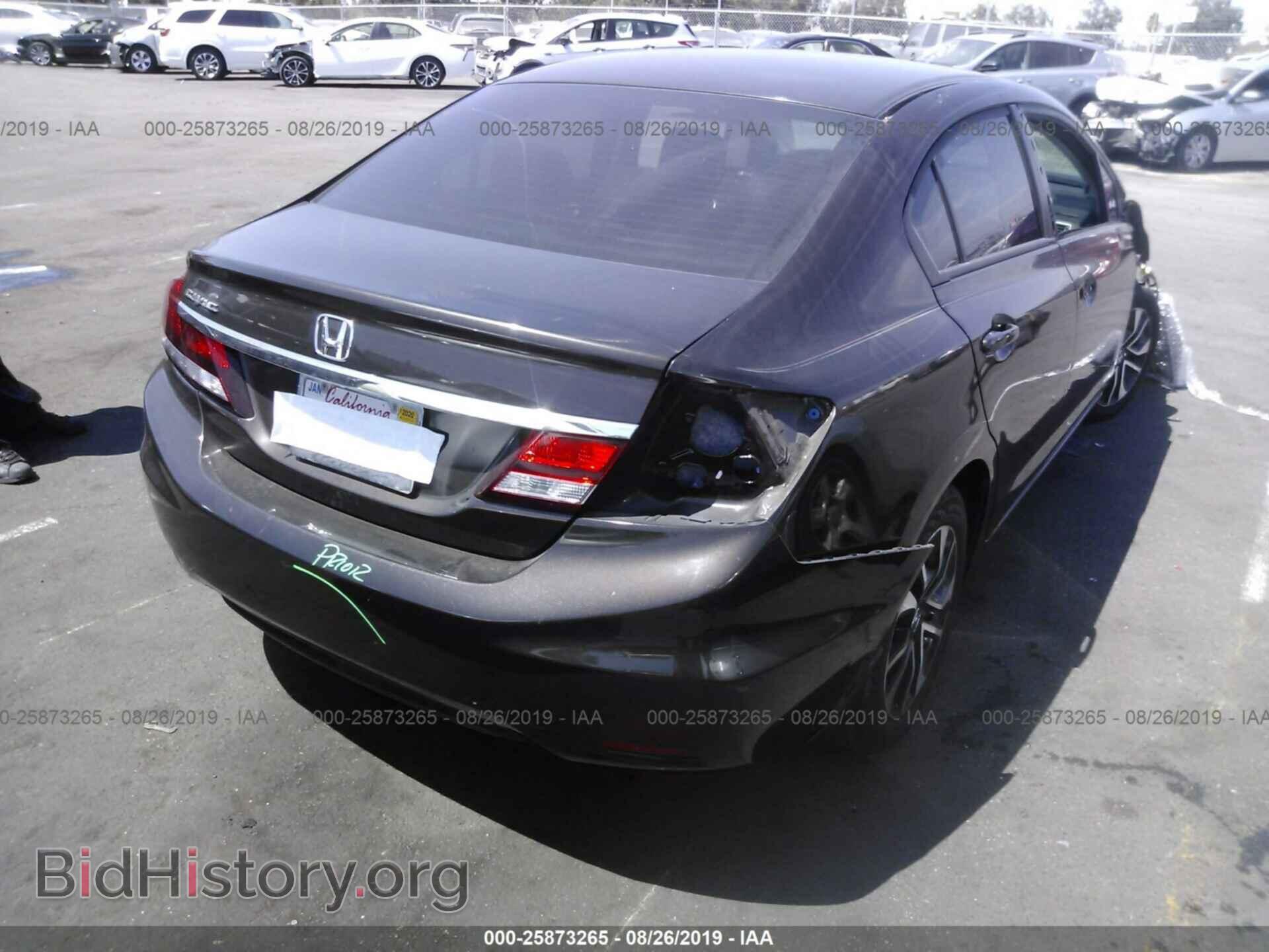 2013 HONDA CIVIC - VIN: 2HGFB2F80DH512244 - Фото 4