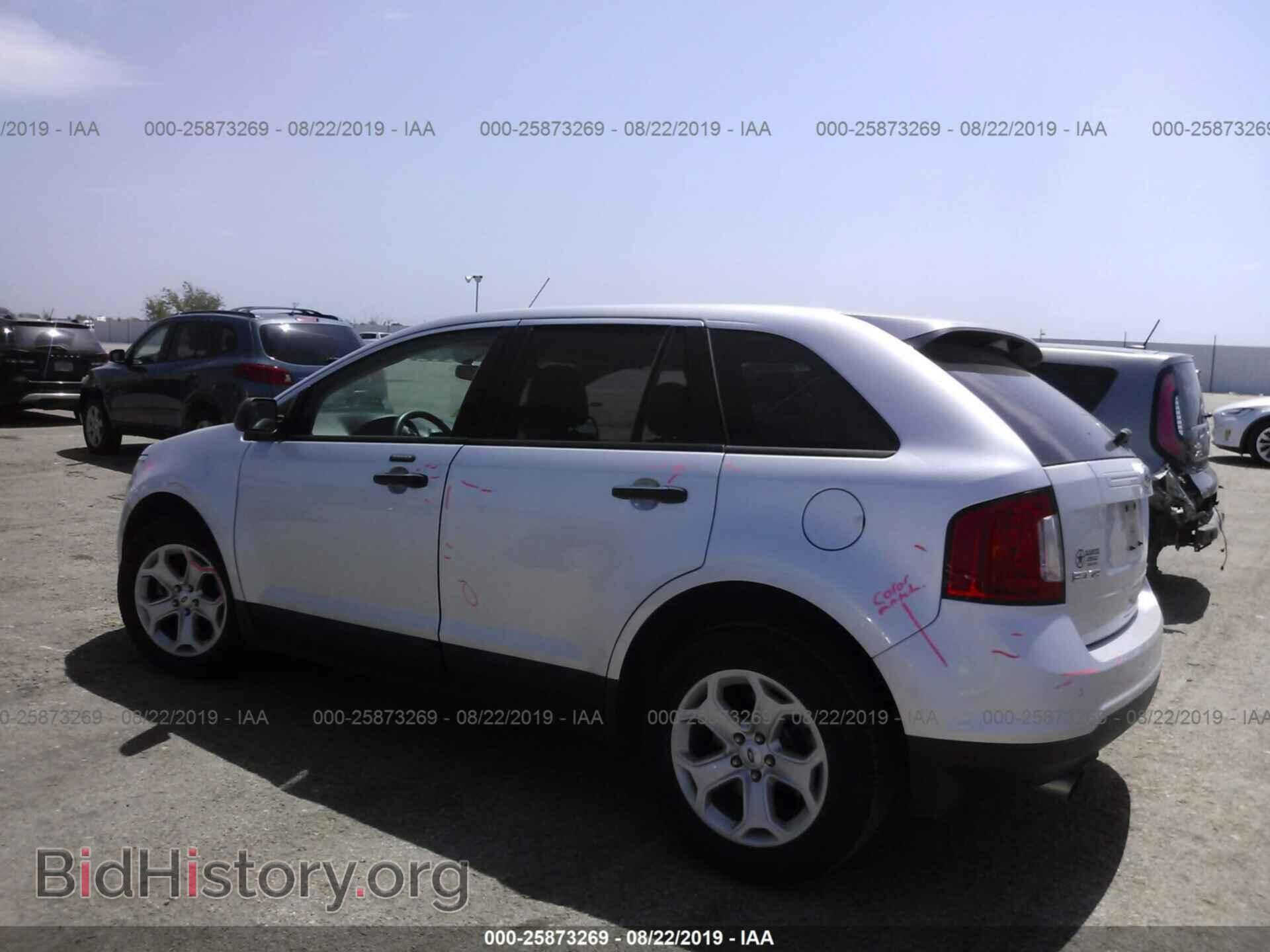 2014 FORD EDGE - VIN: 2FMDK3G96EBA95926 - Фото 3