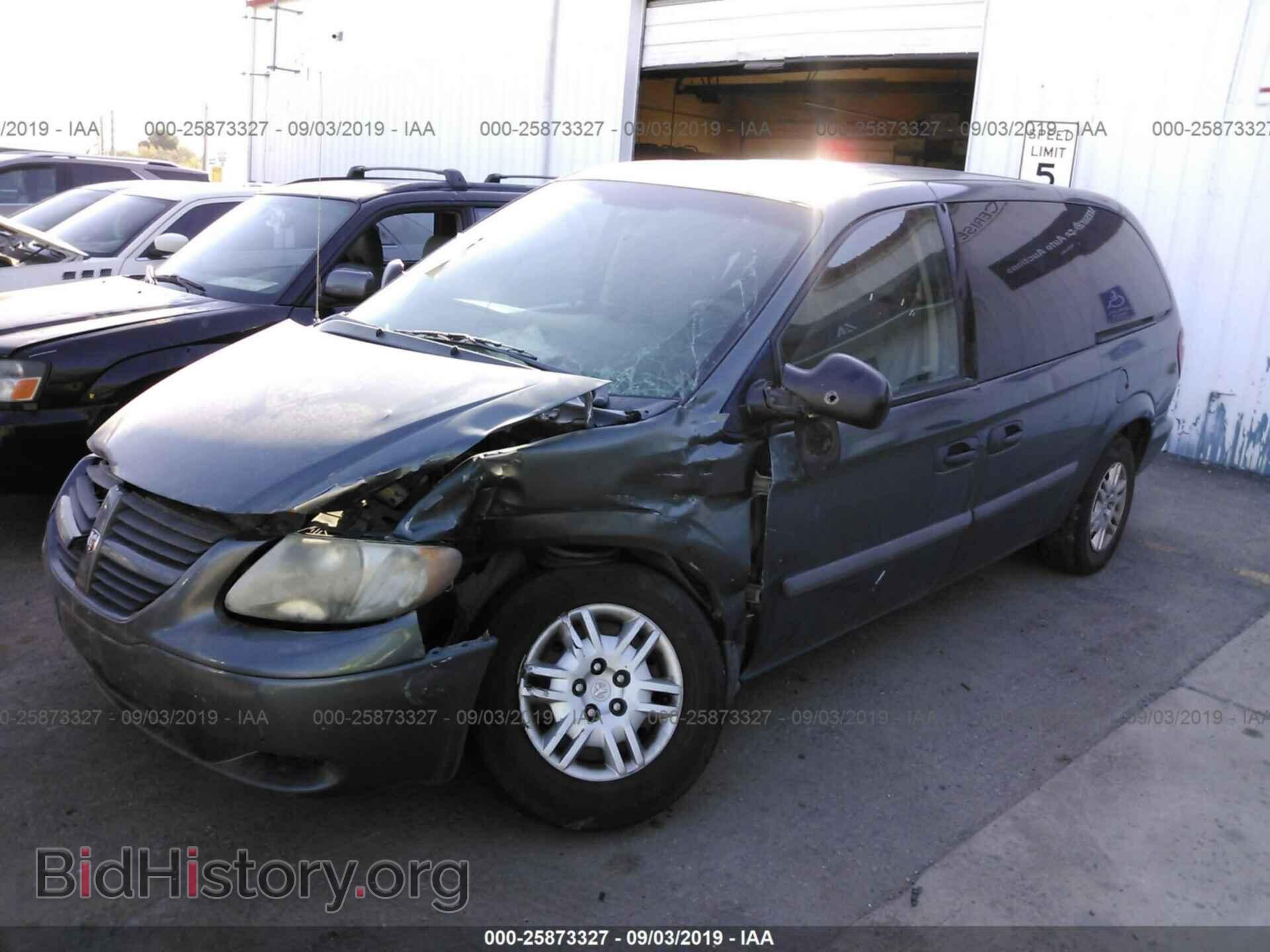 2006 DODGE GRAND CARAVAN - VIN: 1D4GP24E76B704434 - Фото 2