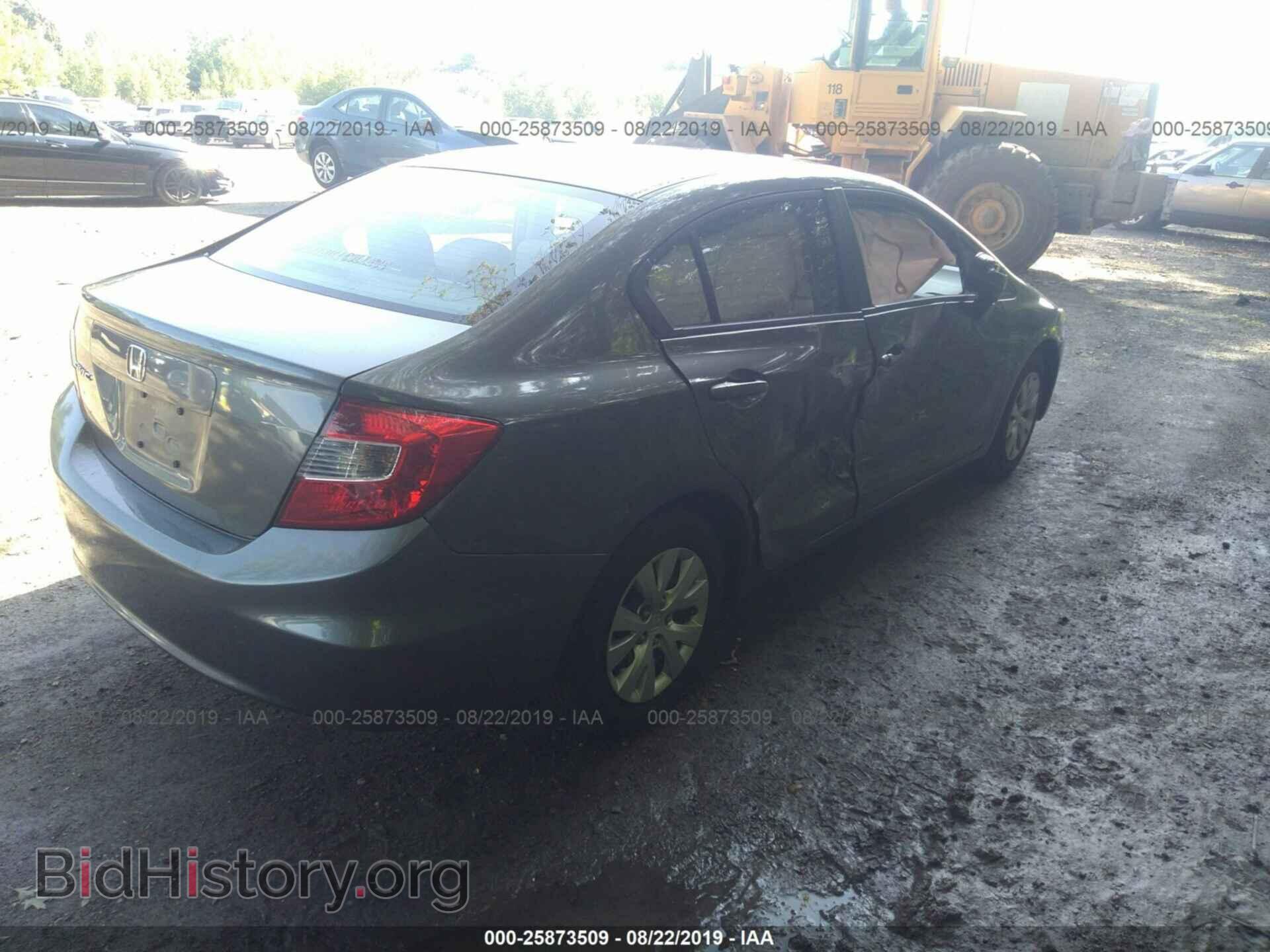 2012 HONDA CIVIC - VIN: 2HGFB2F57CH602088 - Photo 4