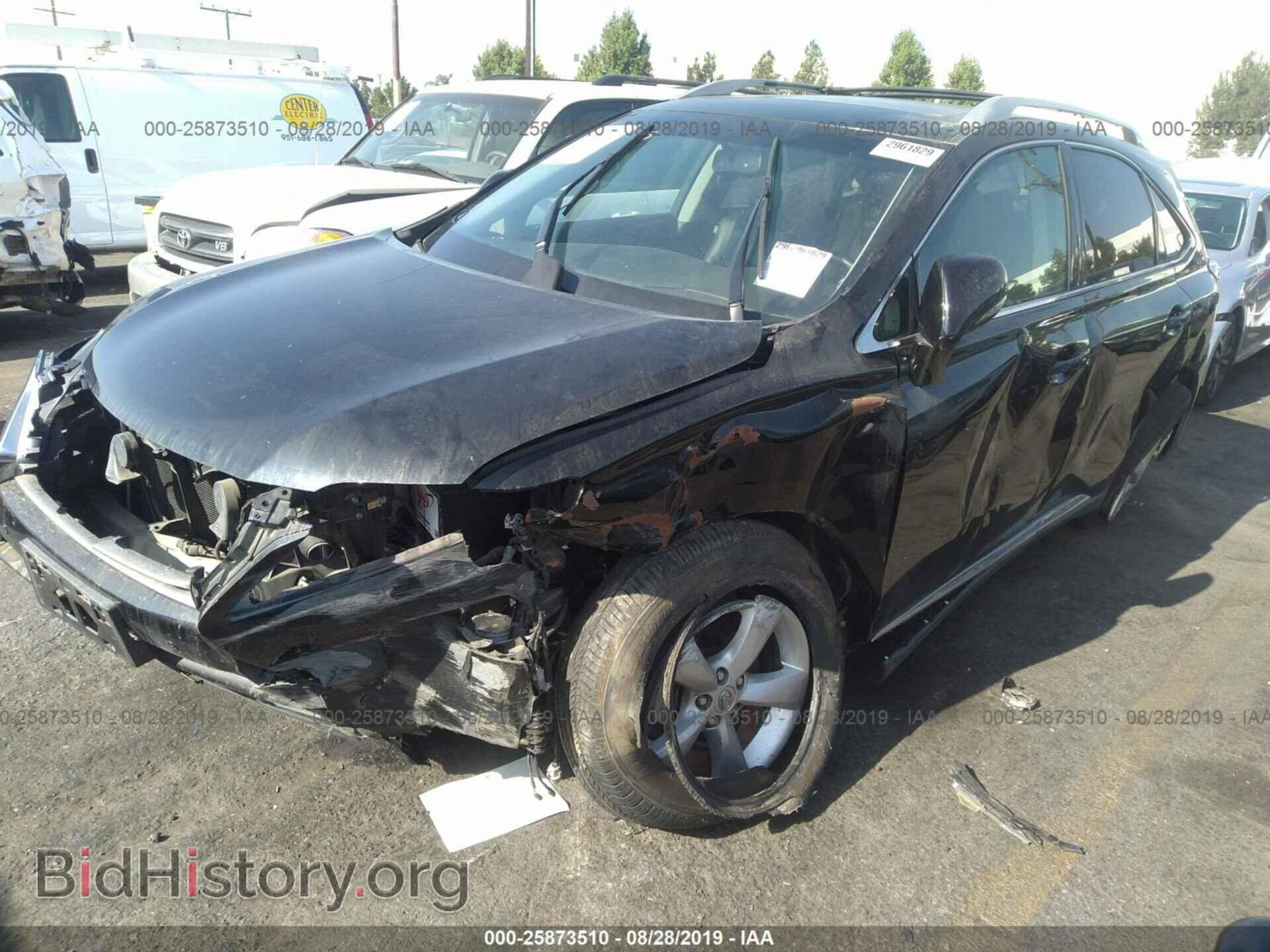 2015 LEXUS RX - VIN: 2T2BK1BA4FC329759 - Фото 2