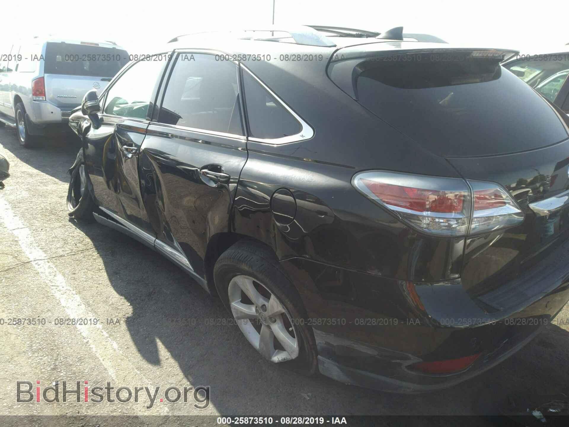 2015 LEXUS RX - VIN: 2T2BK1BA4FC329759 - Фото 3