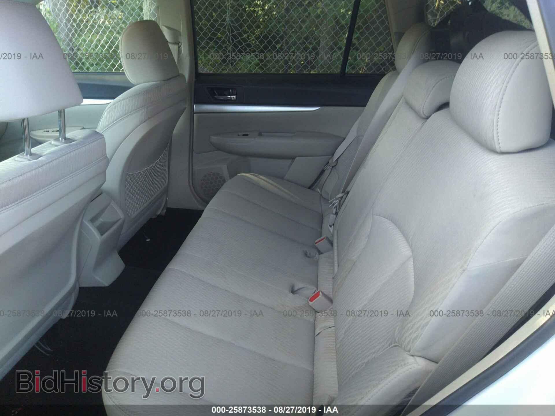 2012 SUBARU OUTBACK - VIN: 4S4BRBCC4C3209398 - Фото 8