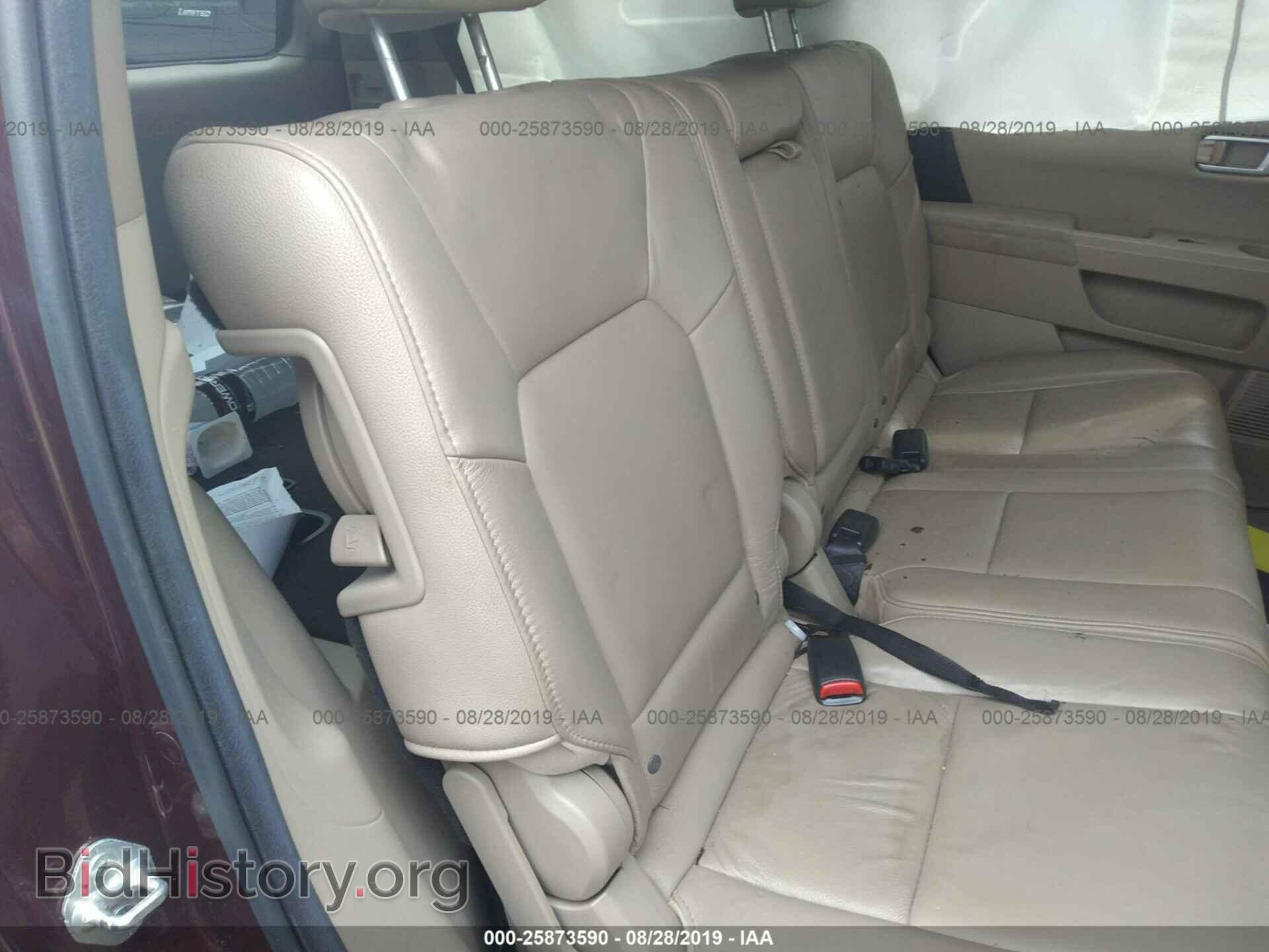 2012 HONDA PILOT - VIN: 5FNYF3H90CB018624 - Фото 8