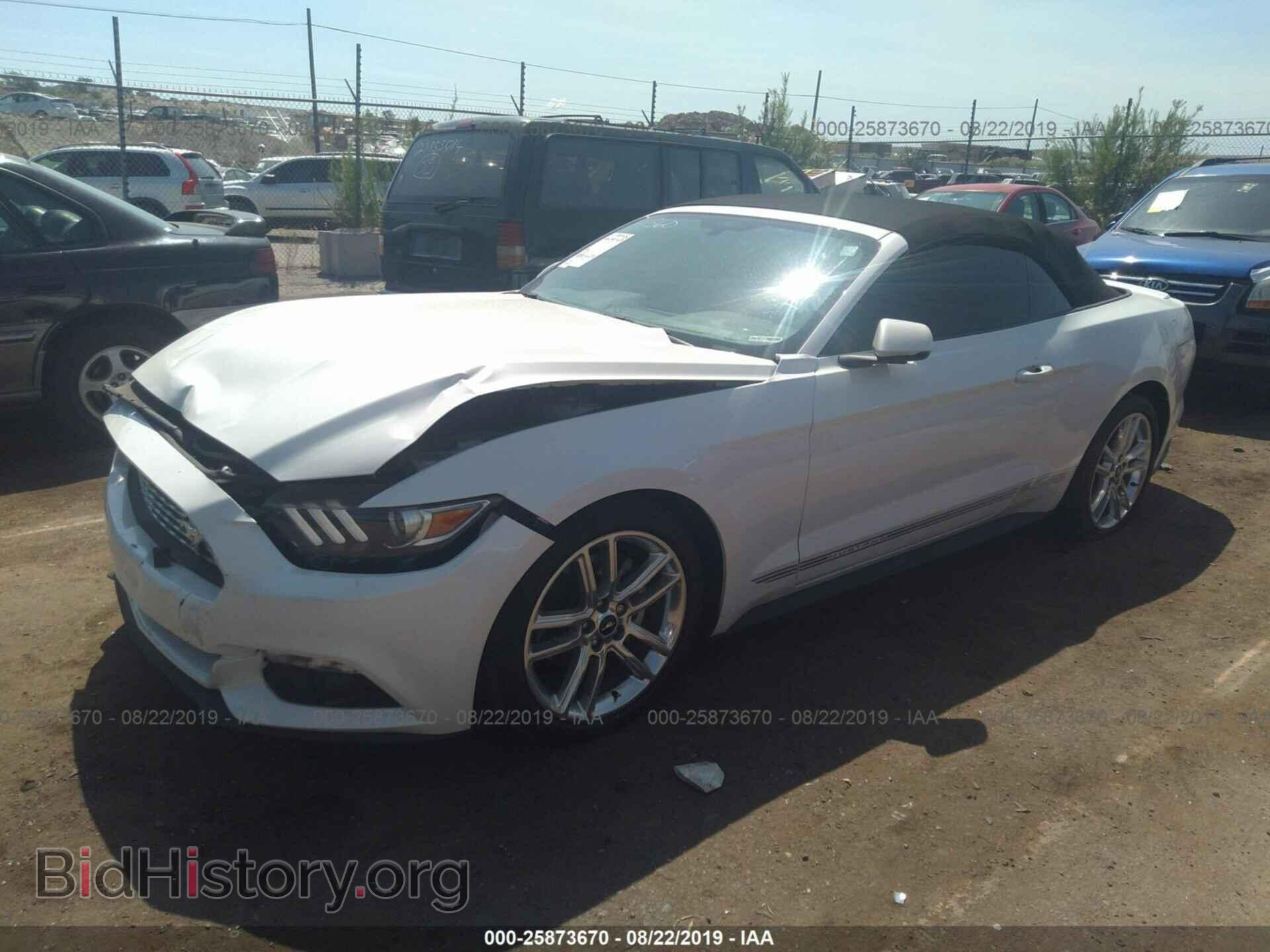 2017 FORD MUSTANG - VIN: 1FATP8UH4H5357158 - Фото 2