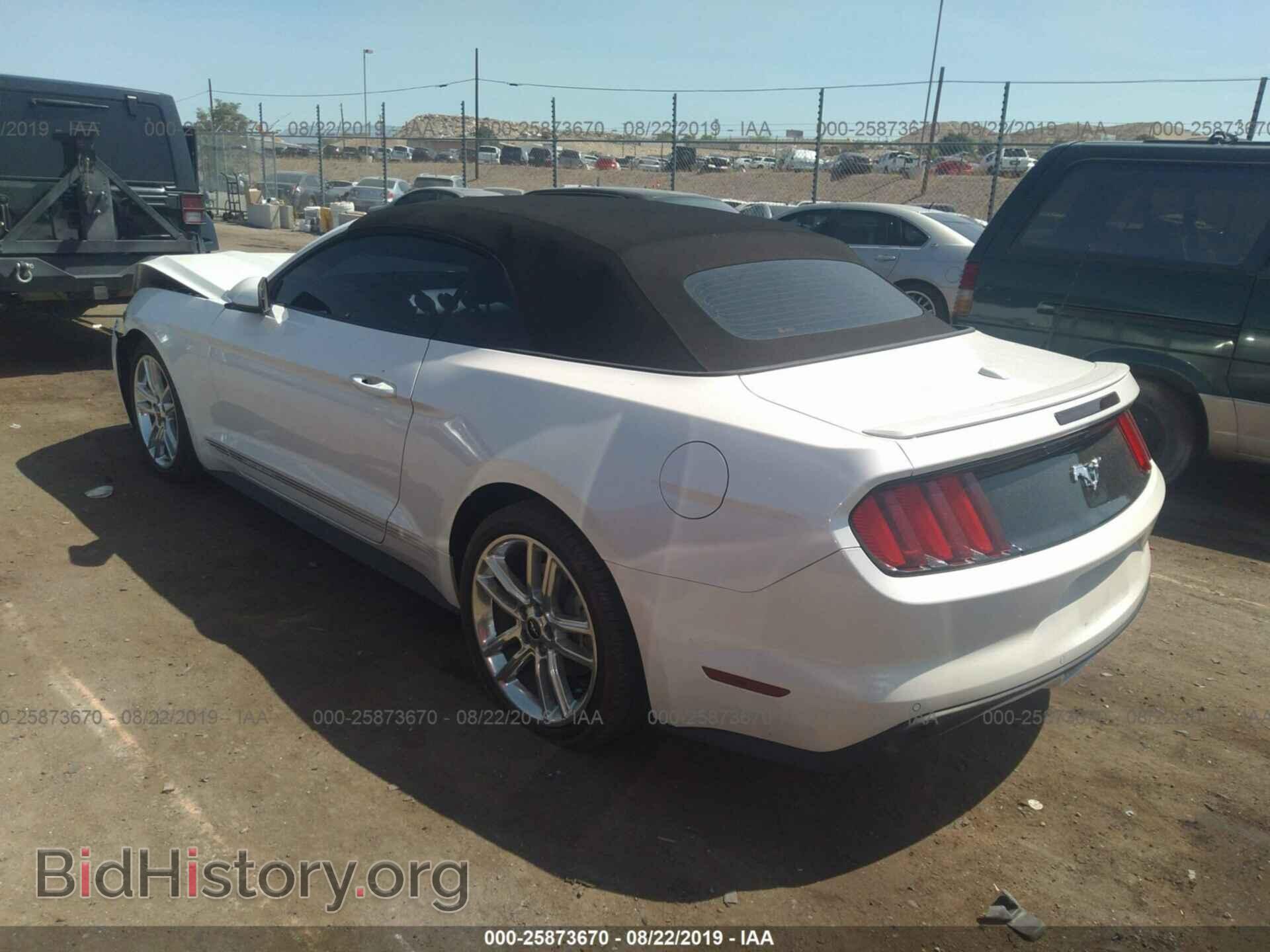 2017 FORD MUSTANG - VIN: 1FATP8UH4H5357158 - Фото 3