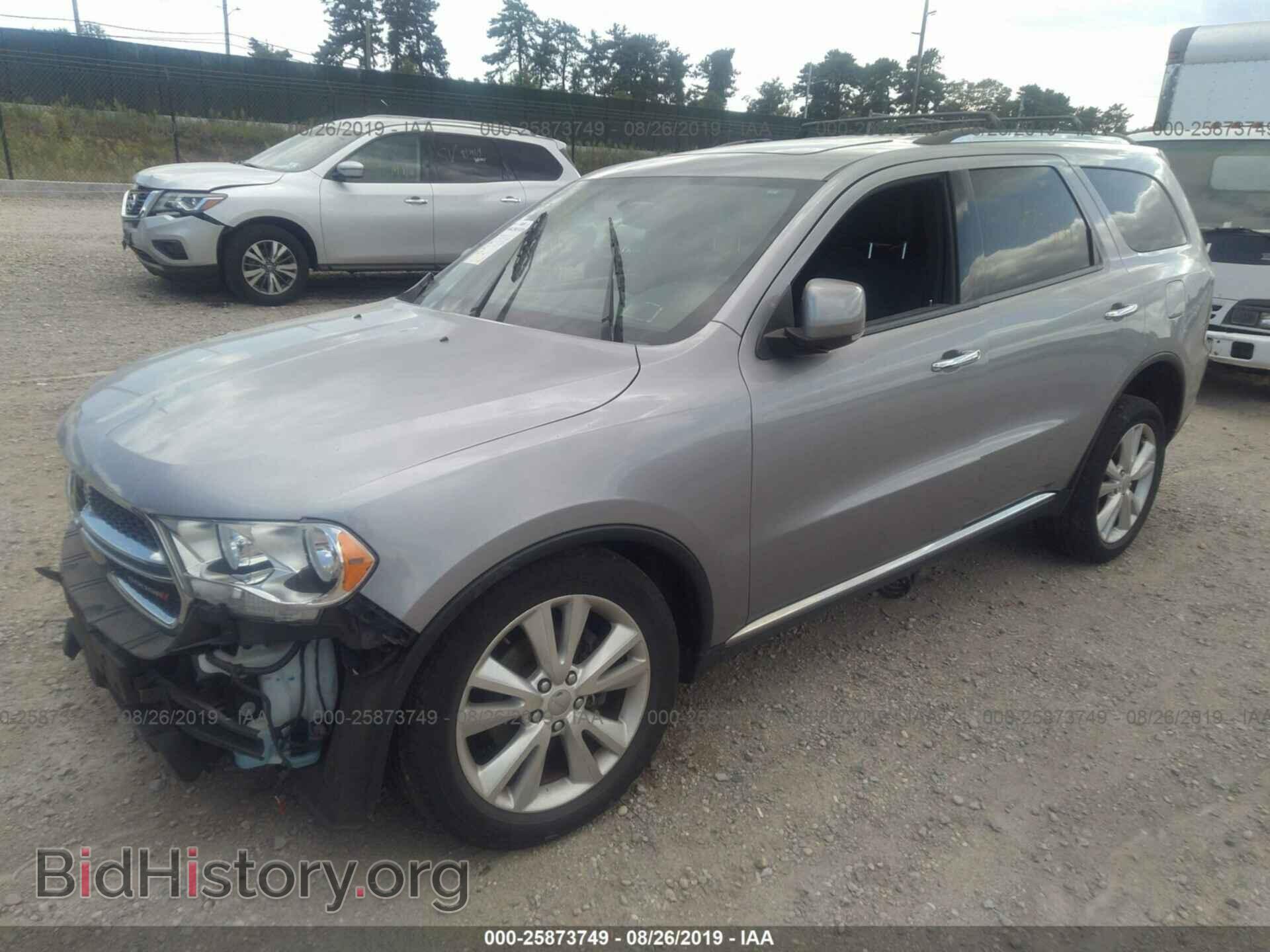 2013 DODGE DURANGO - VIN: 1C4RDJDG2DC697488 - Фото 2