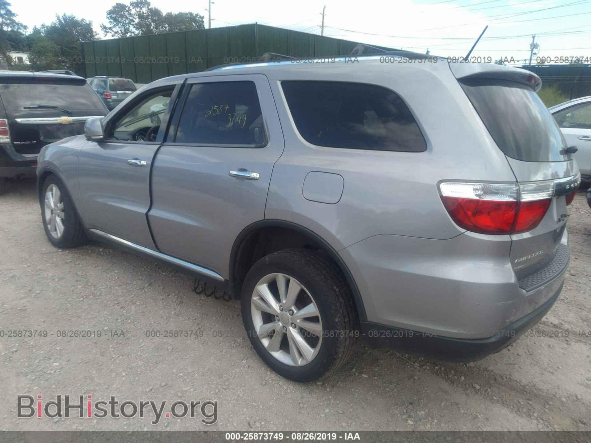 2013 DODGE DURANGO - VIN: 1C4RDJDG2DC697488 - Фото 3