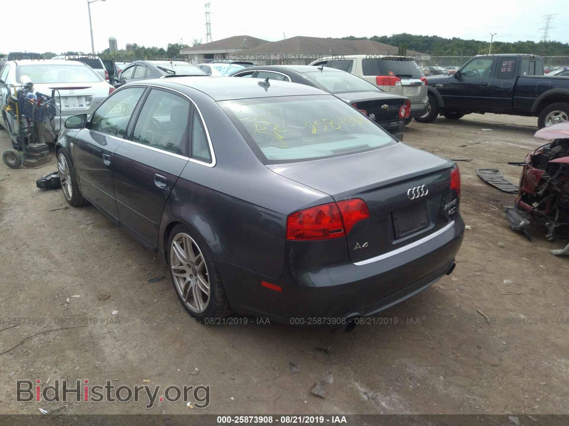 2008 AUDI A4 - VIN: WAUDF78E18A160013 - Фото 3