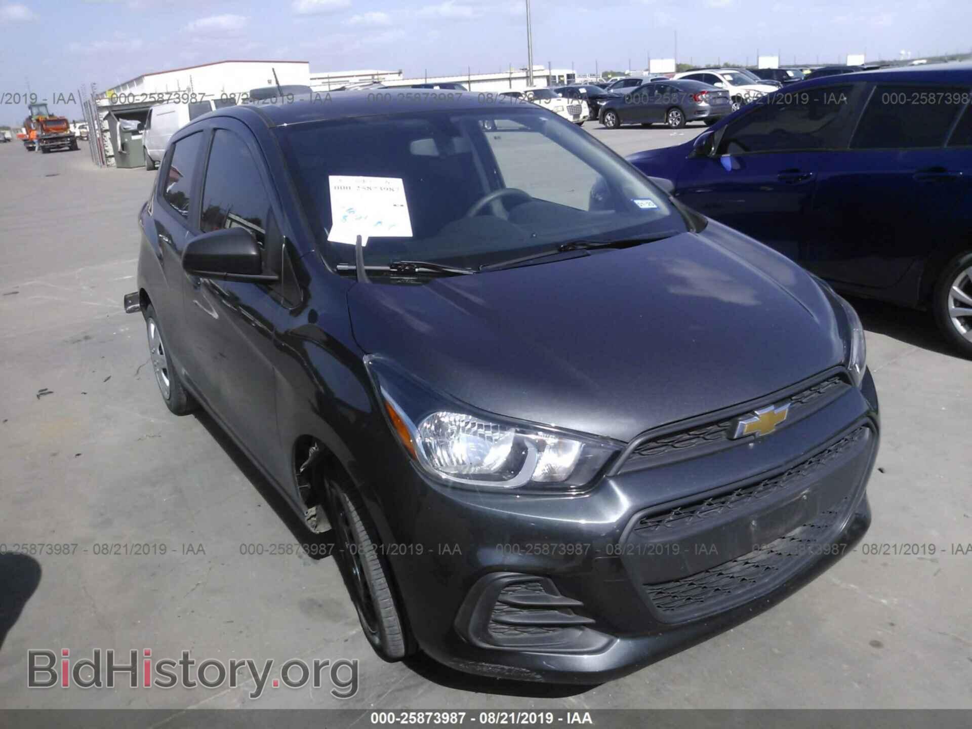 Фотография KL8CB6SA3HC758143 - CHEVROLET SPARK 2017