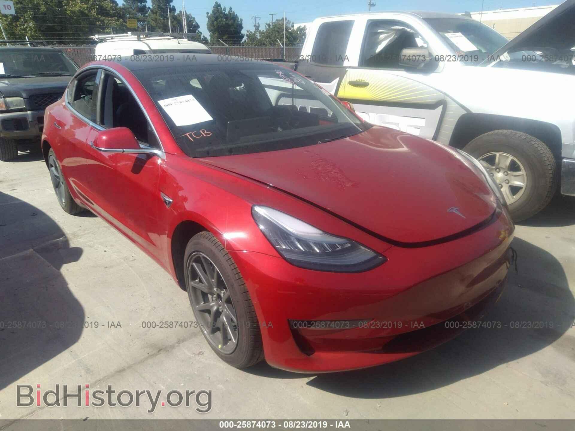Photo 5YJ3E1EA7JF062746 - TESLA MODEL 3 2018