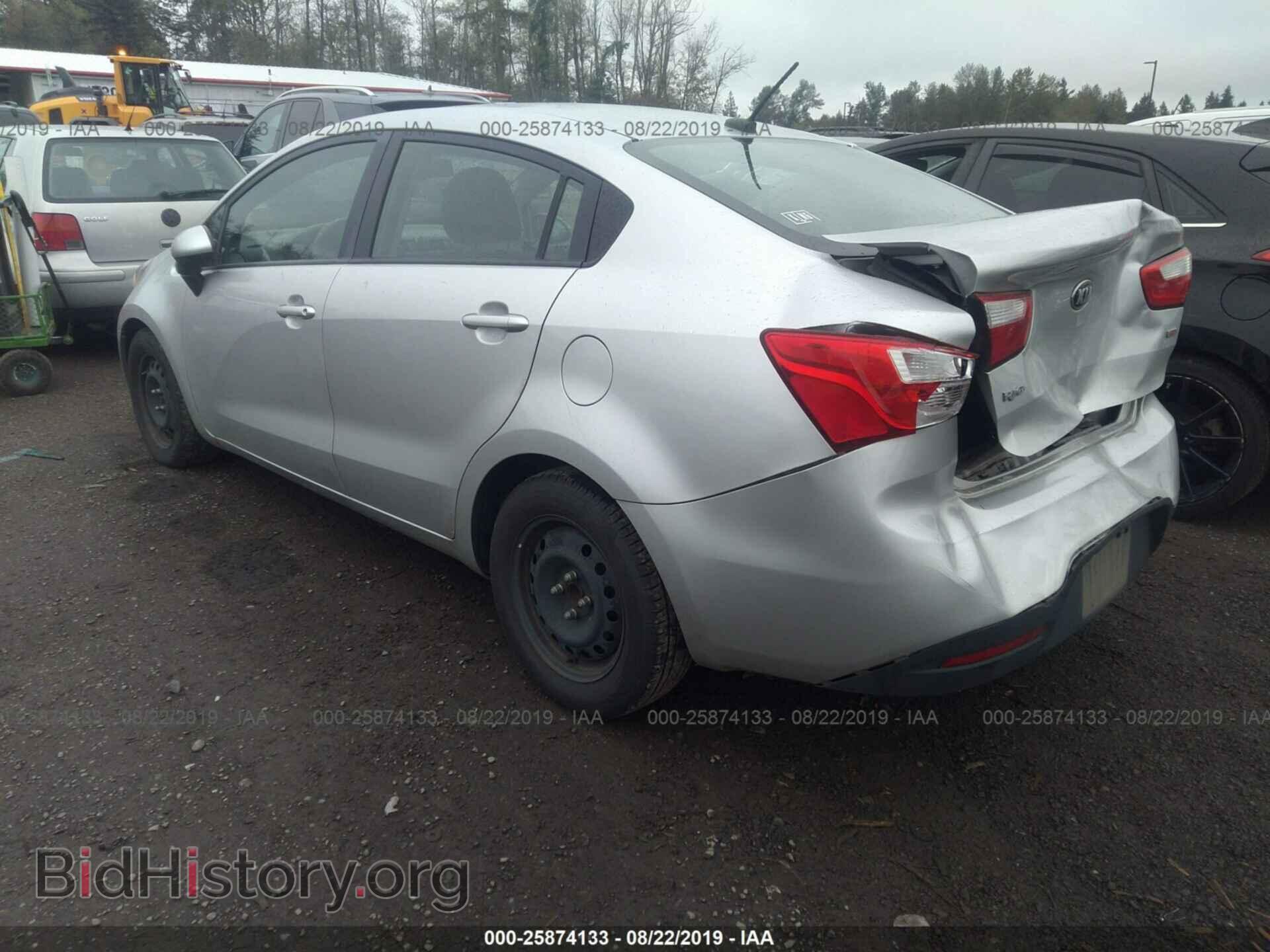 2014 KIA RIO - VIN: KNADM4A35E6331552 - Фото 3