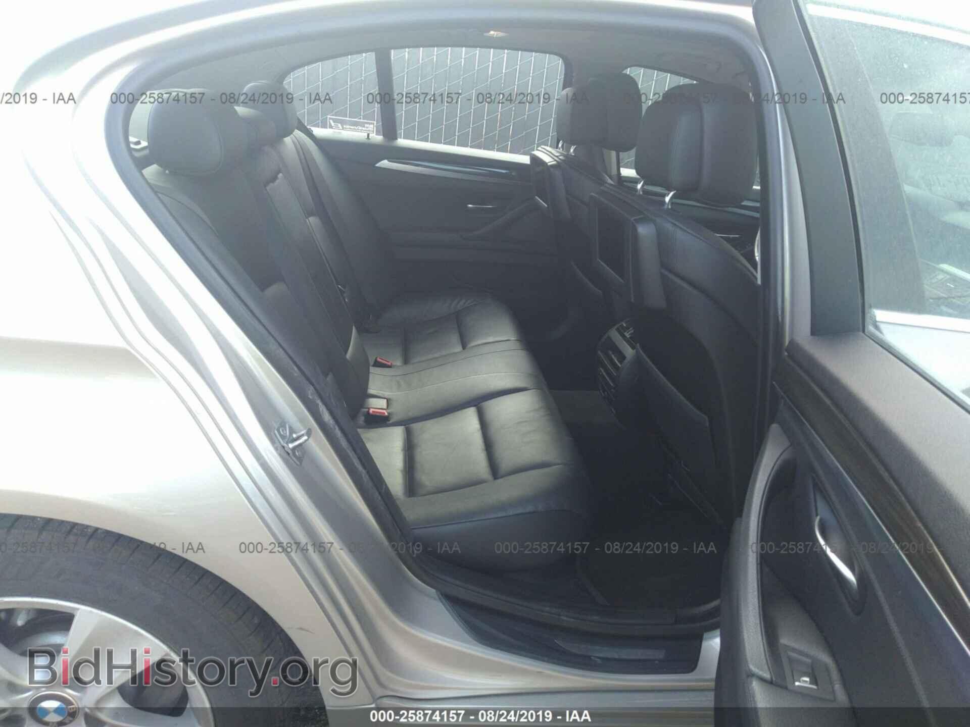 2011 BMW 528 - VIN: WBAFR1C53BC742811 - Фото 8