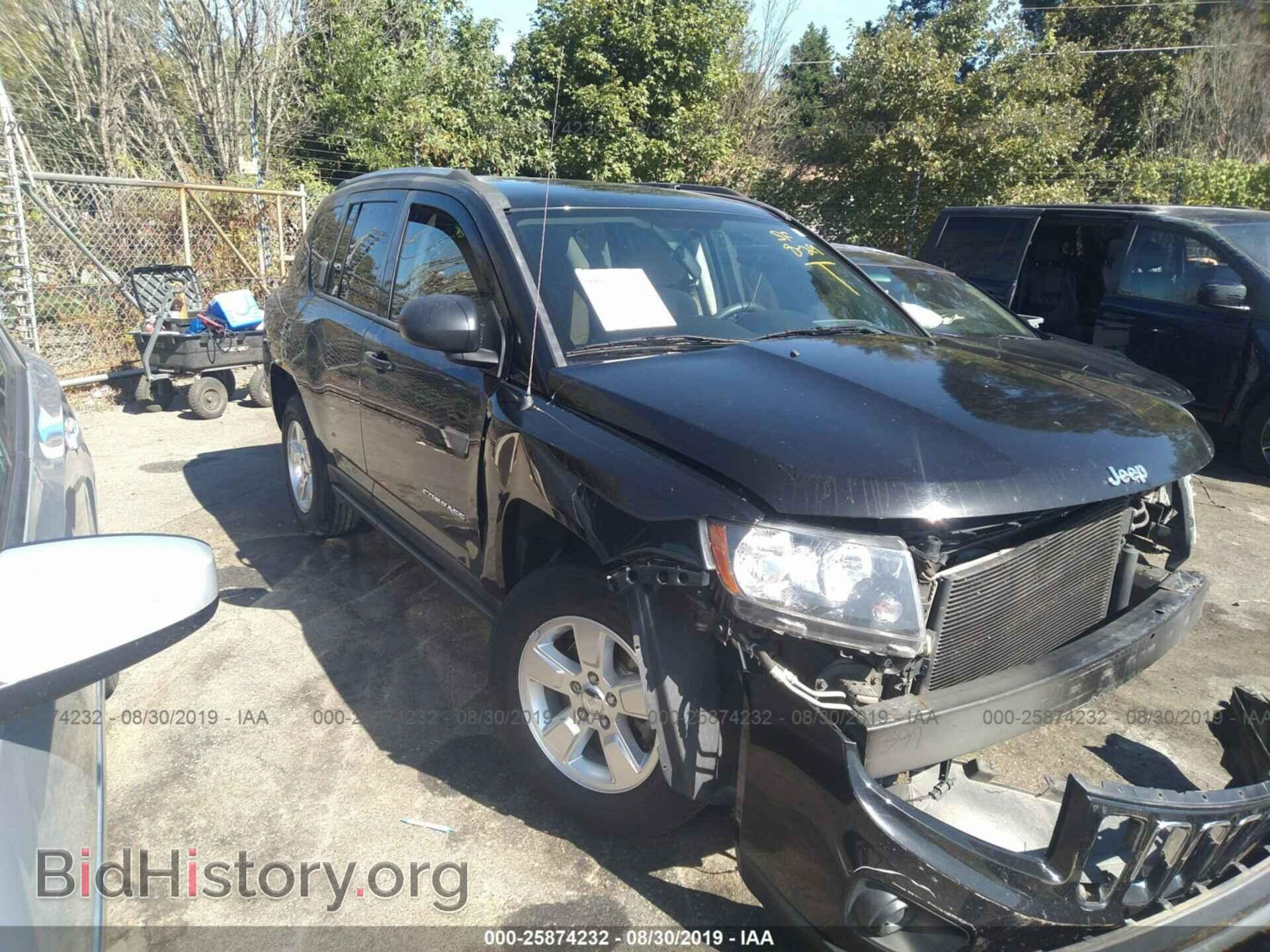 Photo 1C4NJCBAXED812383 - JEEP COMPASS 2014