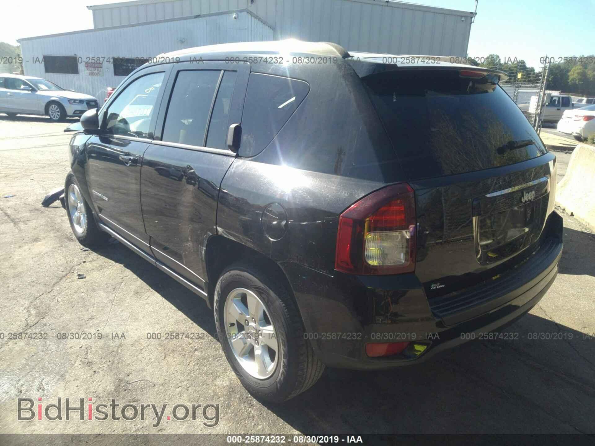 2014 JEEP COMPASS - VIN: 1C4NJCBAXED812383 - Фото 3