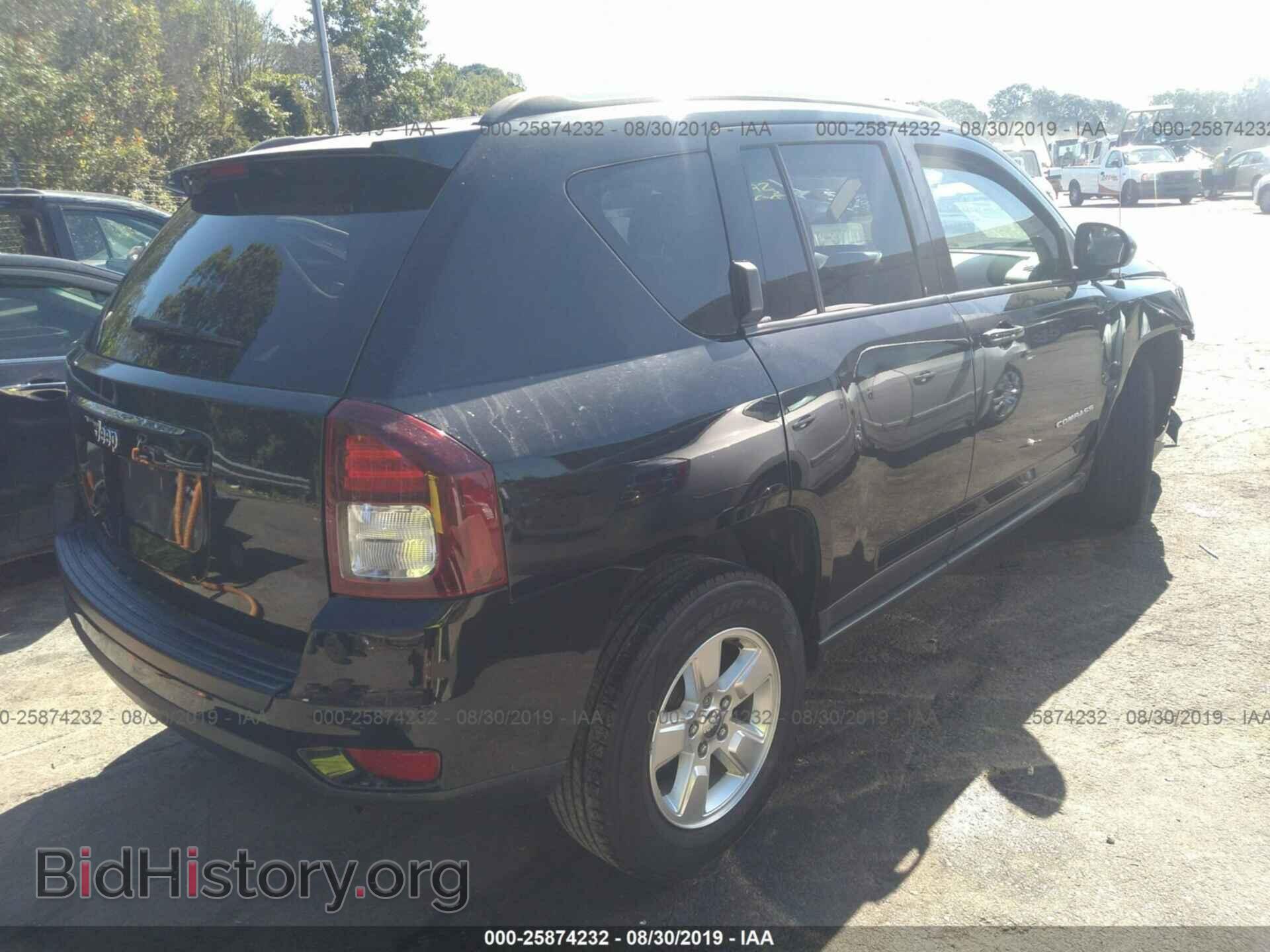 2014 JEEP COMPASS - VIN: 1C4NJCBAXED812383 - Фото 4