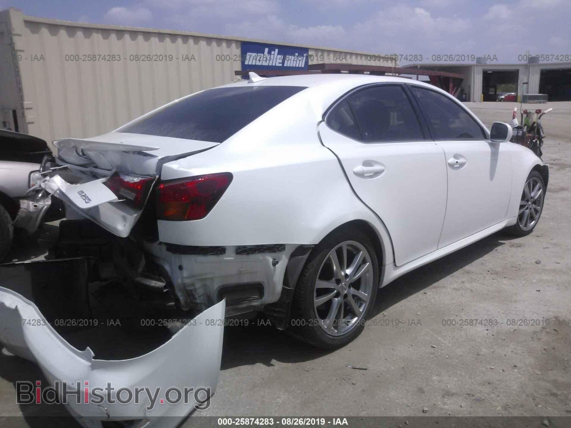 2008 LEXUS IS - VIN: JTHBK262885078627 - Photo 4