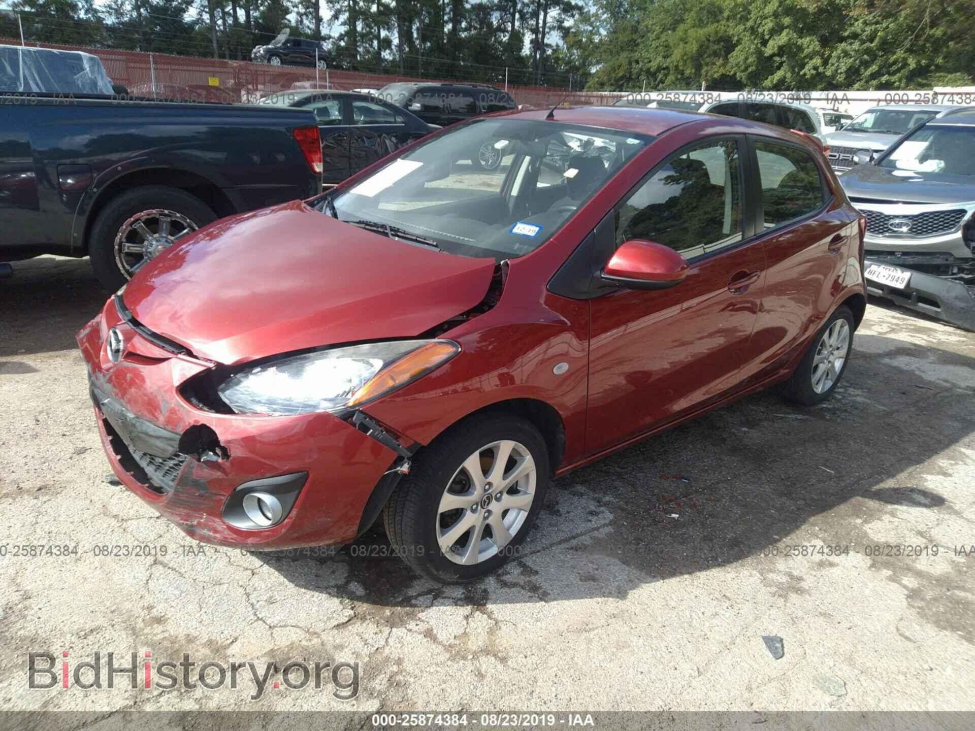 2014 MAZDA MAZDA2 - VIN: JM1DE1LY0E0174958 - Фото 2