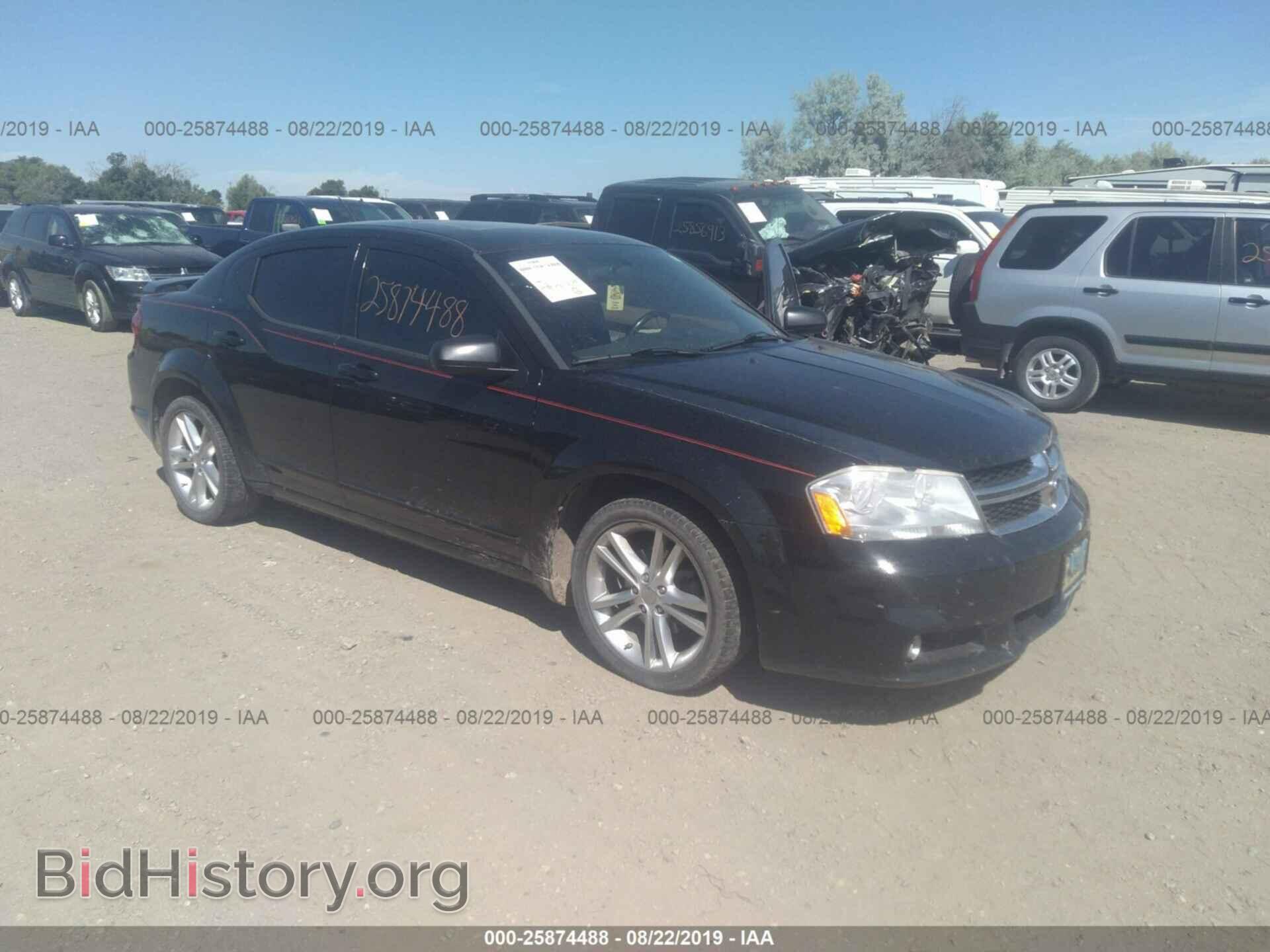 Фотография 1C3CDZEG9CN264535 - DODGE AVENGER 2012