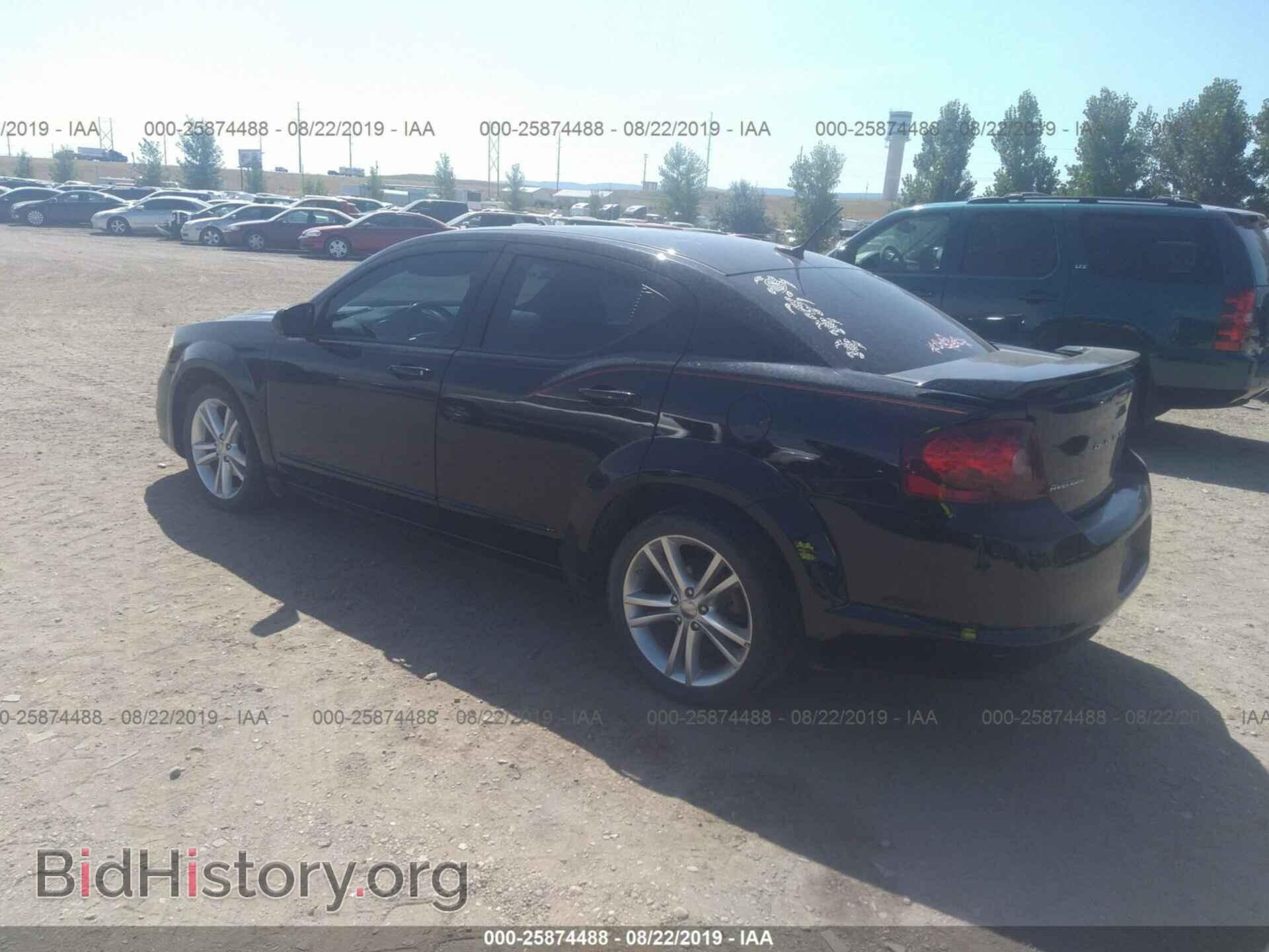 2012 DODGE AVENGER - VIN: 1C3CDZEG9CN264535 - Фото 3