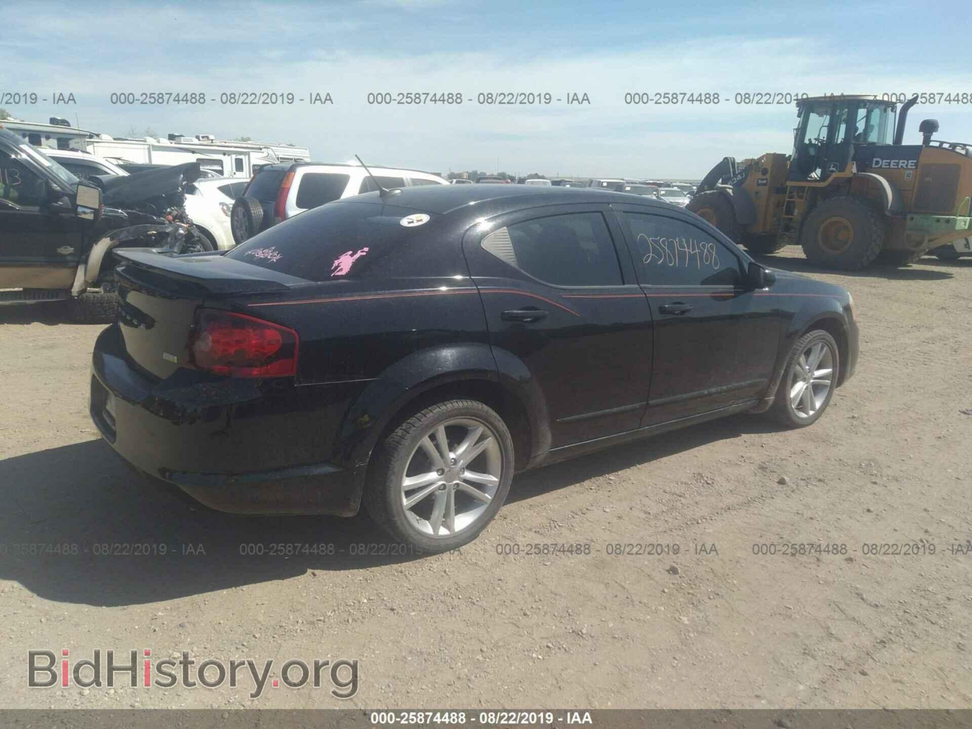 2012 DODGE AVENGER - VIN: 1C3CDZEG9CN264535 - Фото 4