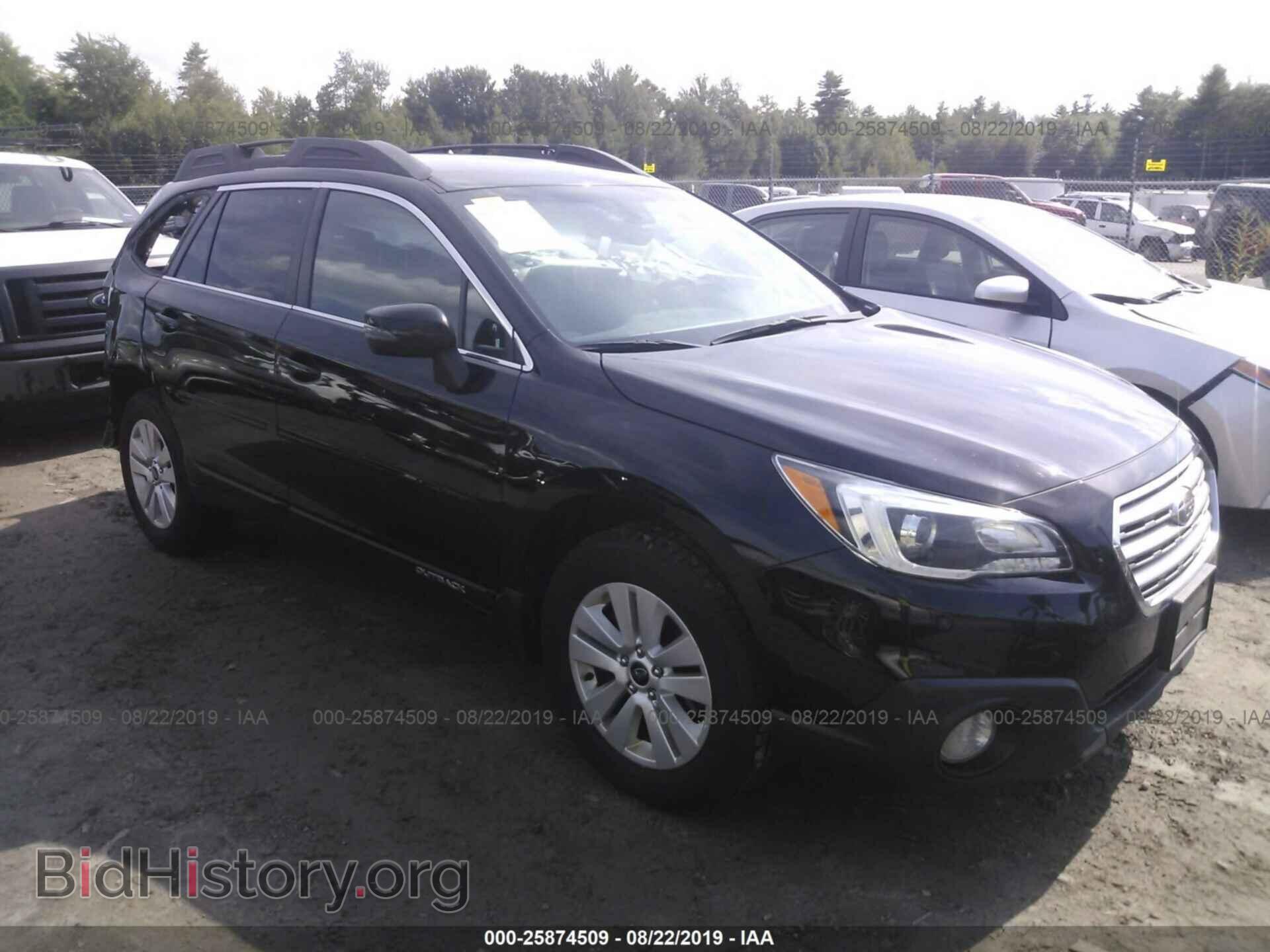 Фотография 4S4BSAFC3H3238019 - SUBARU OUTBACK 2017
