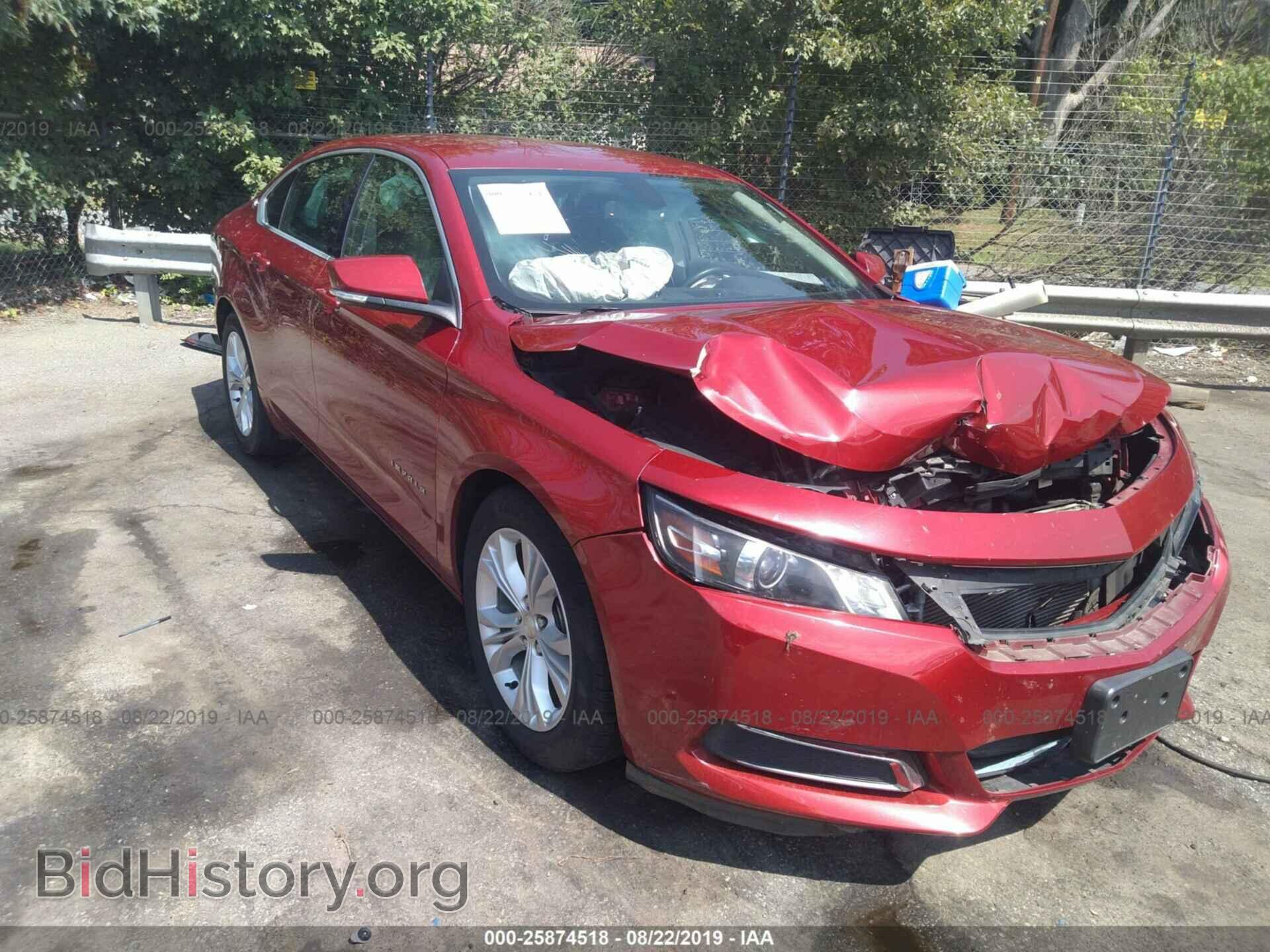 Фотография 2G1125S39E9103751 - CHEVROLET IMPALA 2014