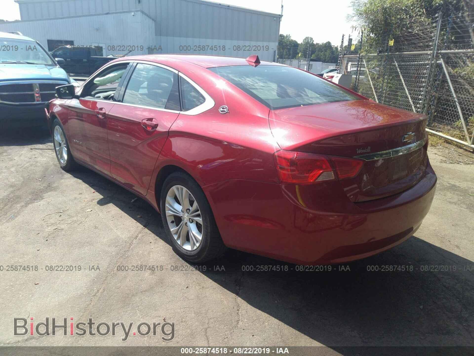 2014 CHEVROLET IMPALA - VIN: 2G1125S39E9103751 - Фото 3