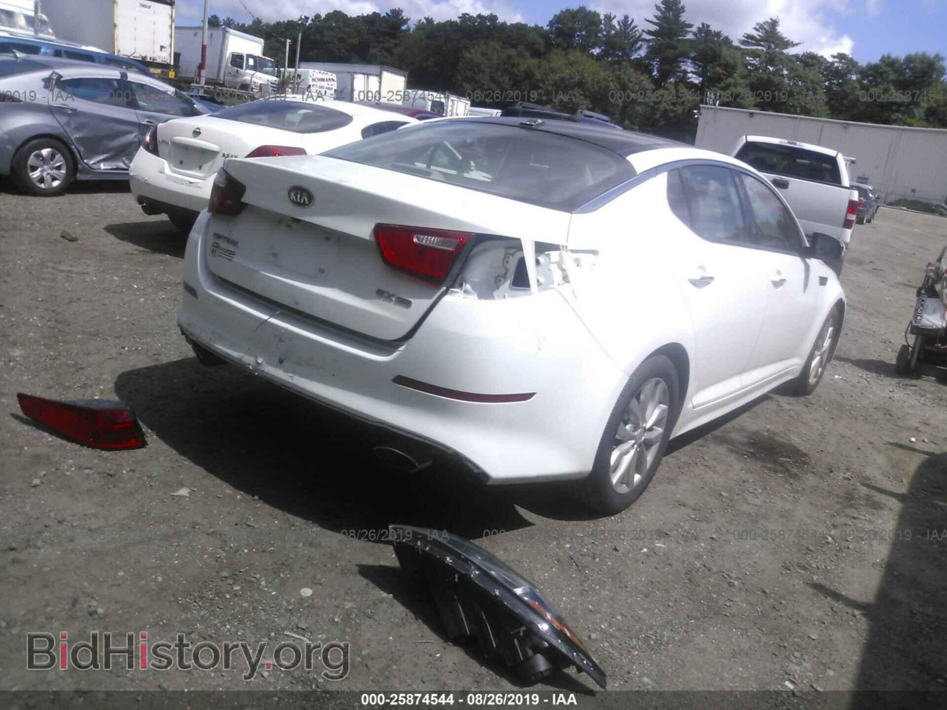2015 KIA OPTIMA - VIN: 5XXGN4A71FG410140 - Photo 4