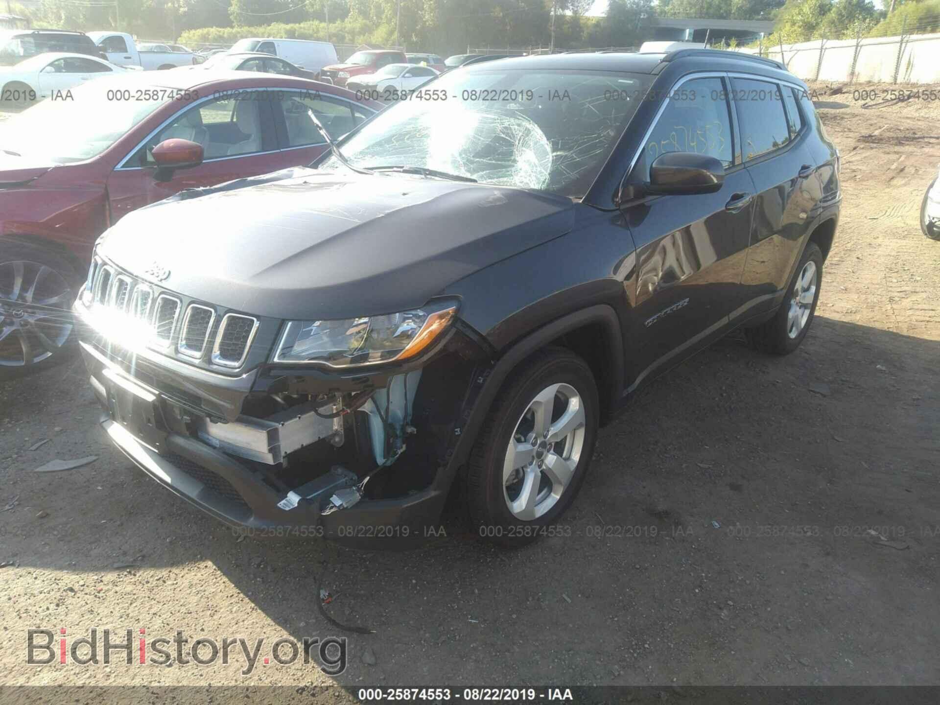 2018 JEEP COMPASS - VIN: 3C4NJDBB0JT483955 - Фото 2