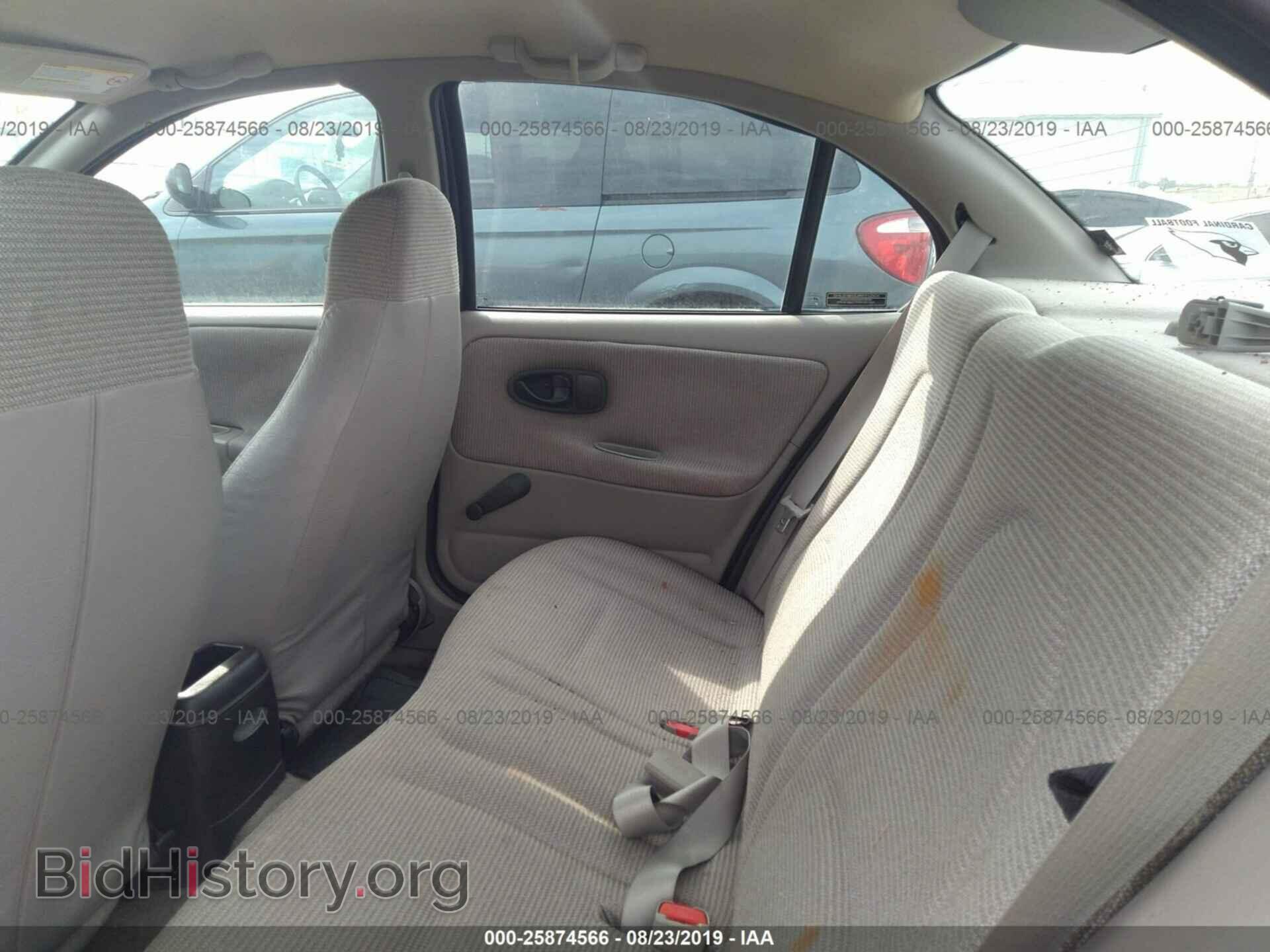 2000 SATURN SL - VIN: 1G8ZF5289YZ209857 - Фото 8