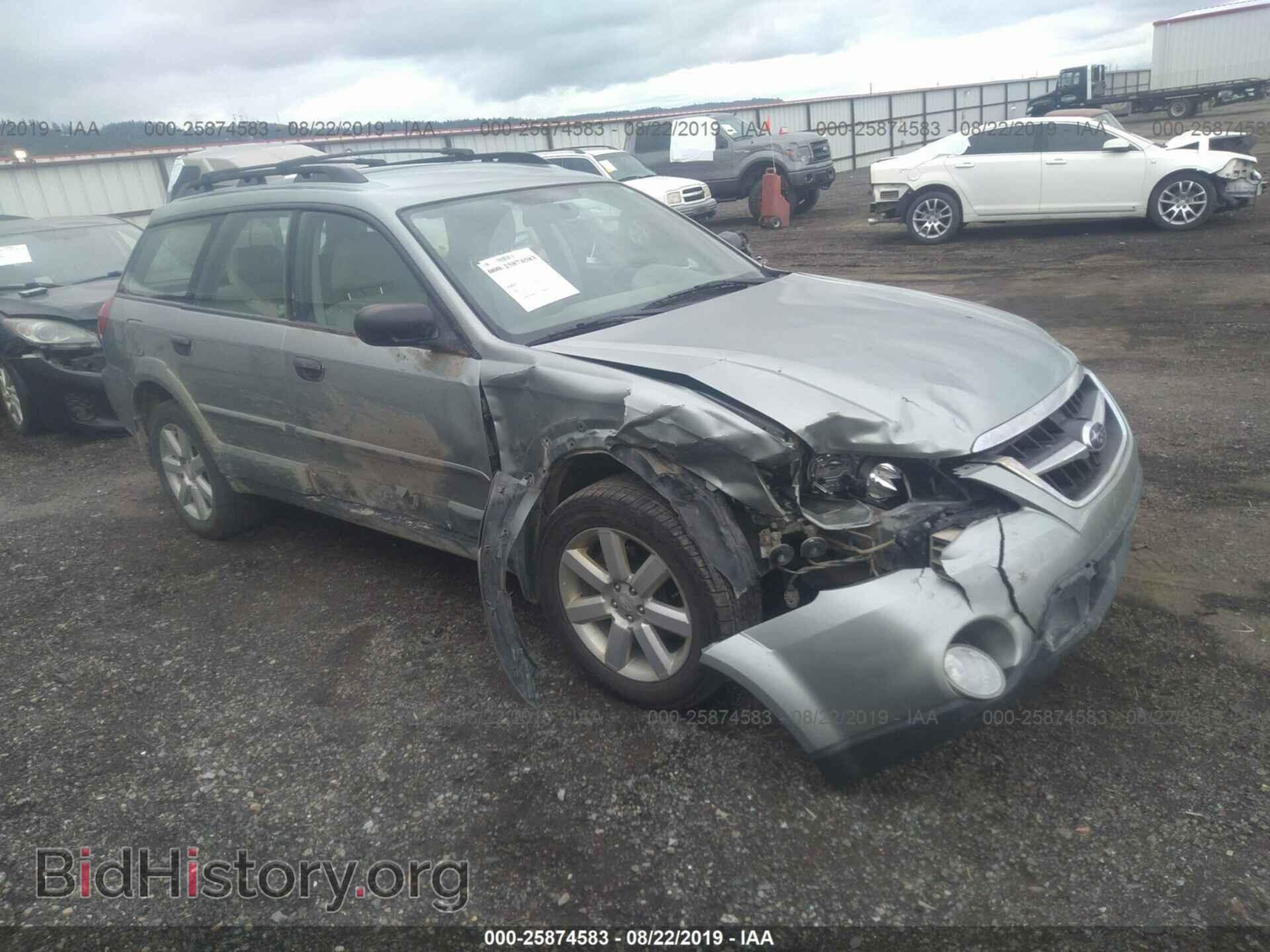 Photo 4S4BP61C196319476 - SUBARU OUTBACK 2009
