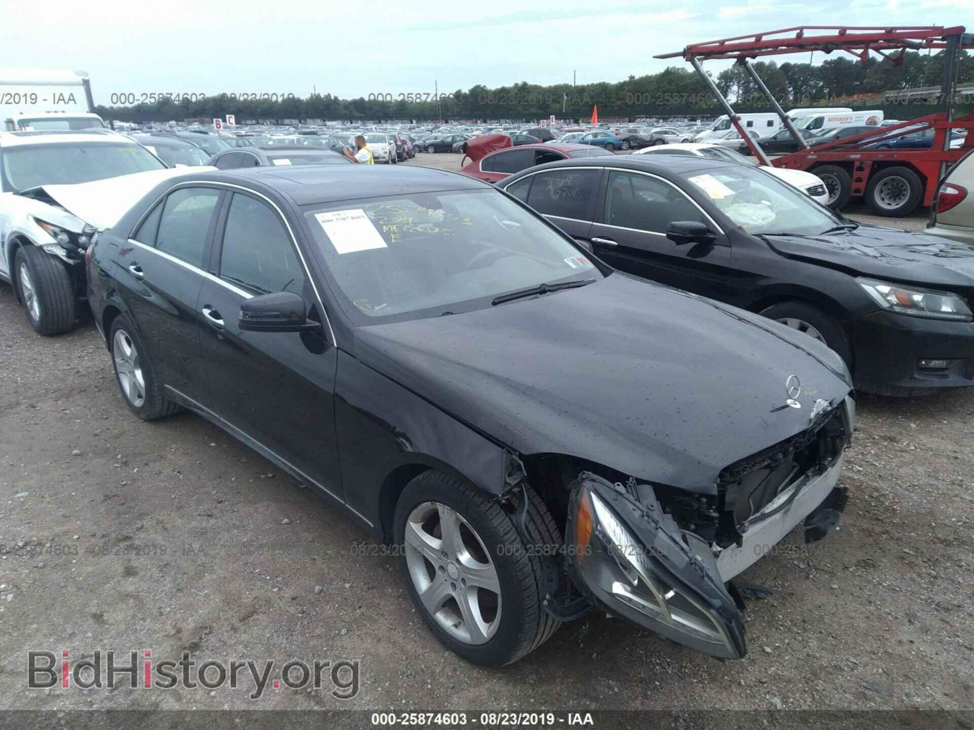 Photo WDDHF8JB5EA925400 - MERCEDES-BENZ E 2014