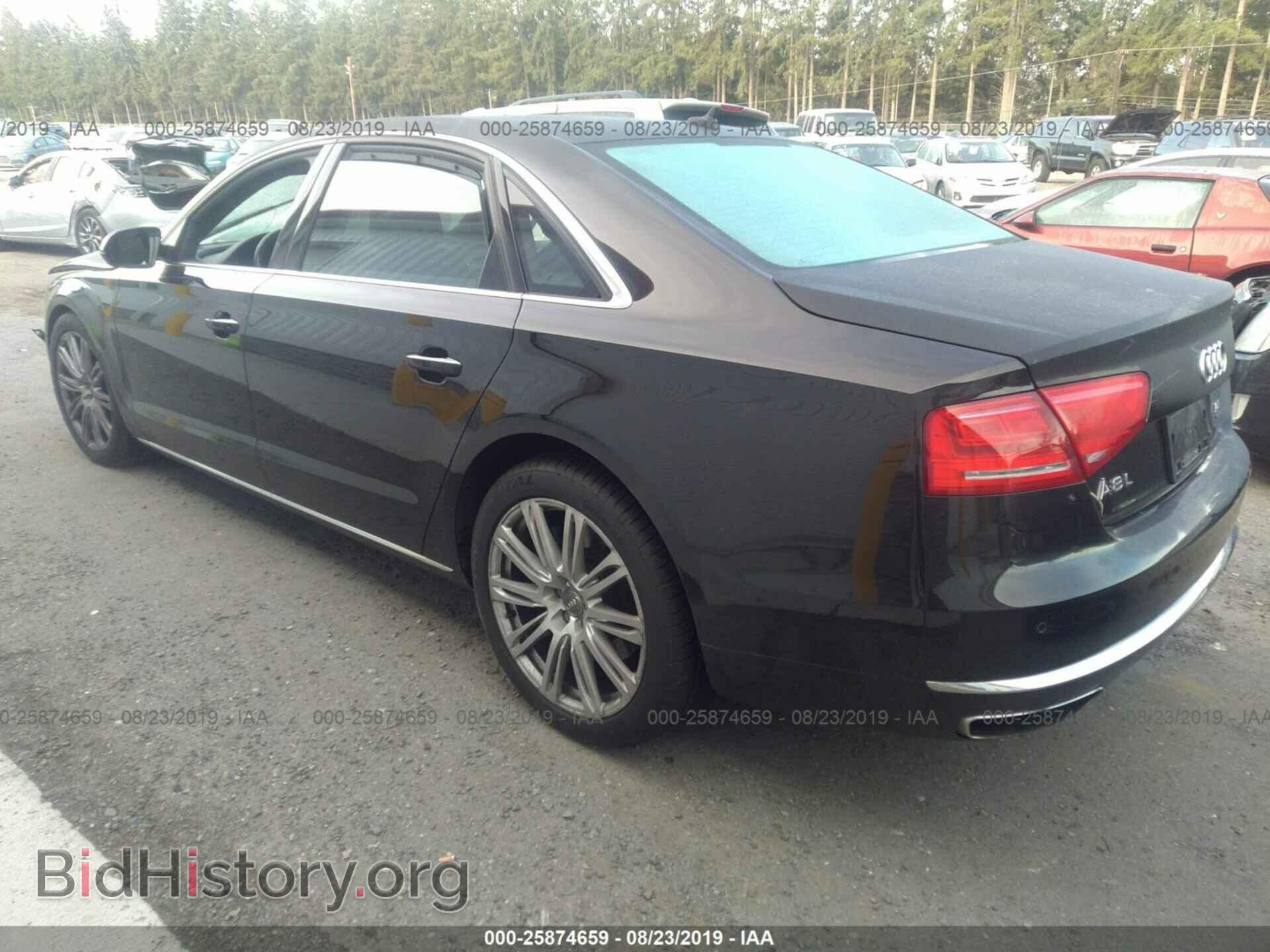 2013 AUDI A8 - VIN: WAUR2AFD7DN010824 - Фото 3