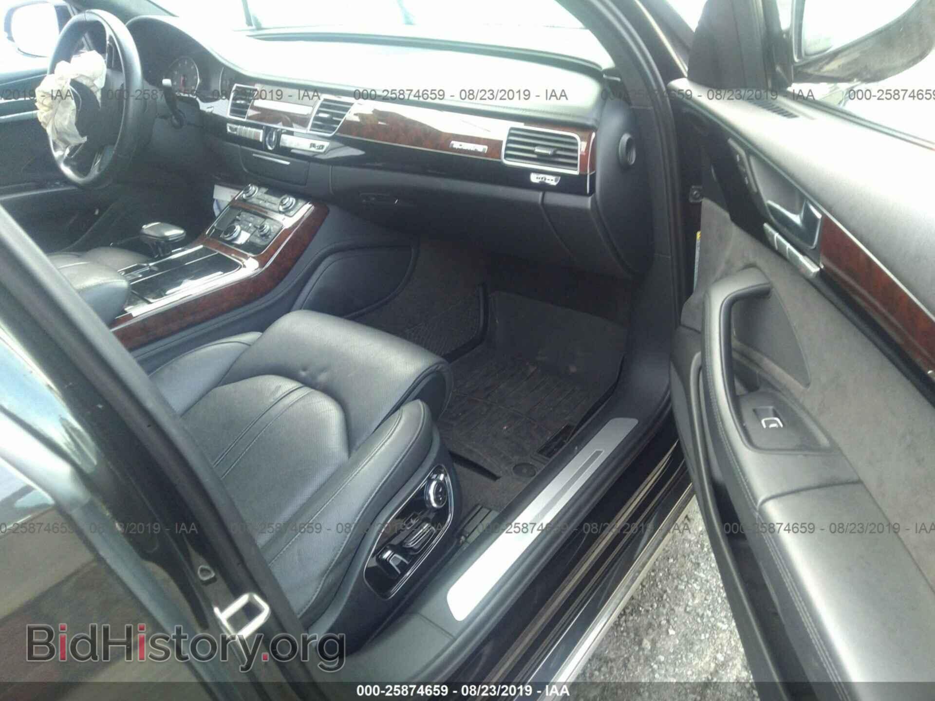 2013 AUDI A8 - VIN: WAUR2AFD7DN010824 - Фото 5