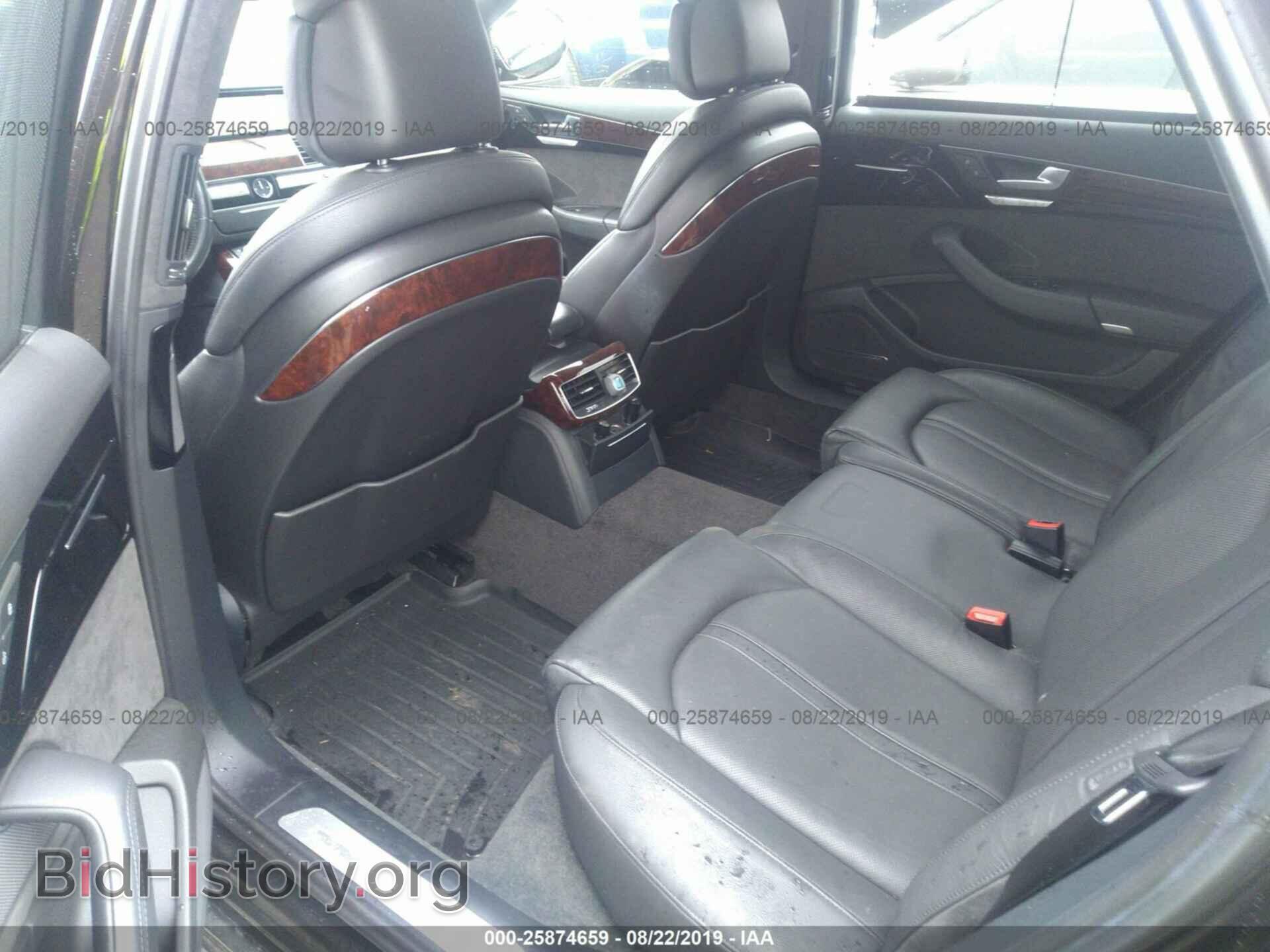 2013 AUDI A8 - VIN: WAUR2AFD7DN010824 - Фото 8