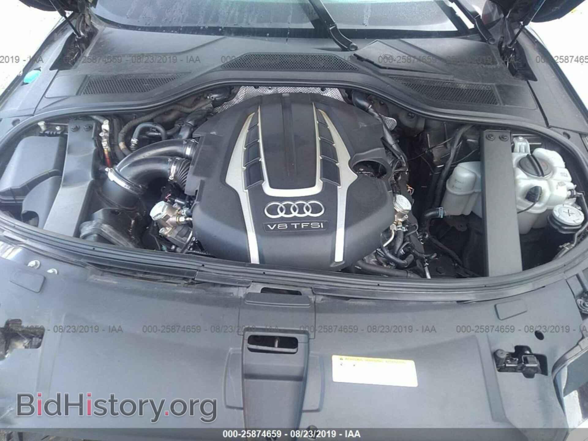 2013 AUDI A8 - VIN: WAUR2AFD7DN010824 - Фото 10