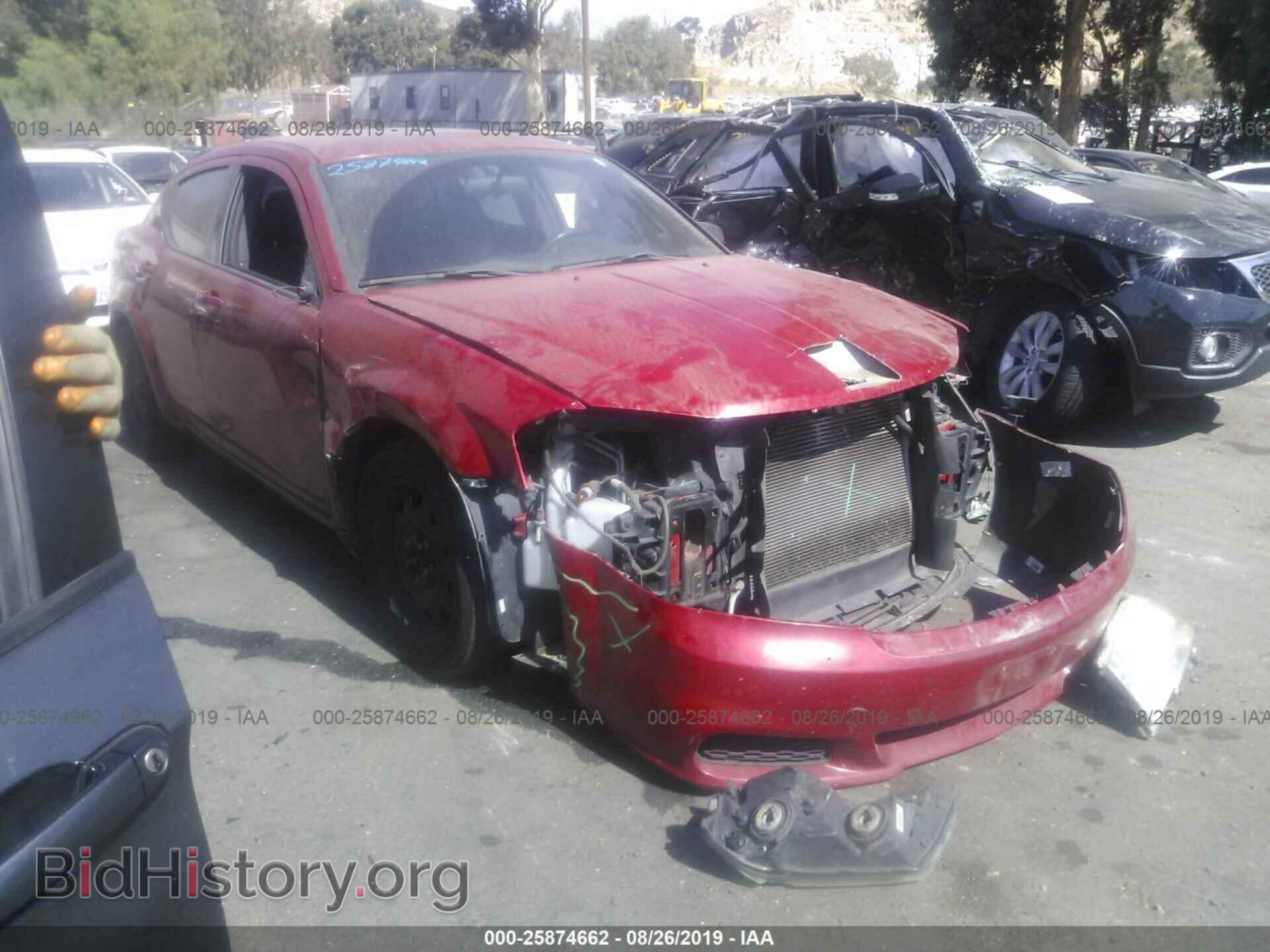 Photo 1C3CDZAB9DN683951 - DODGE AVENGER 2013