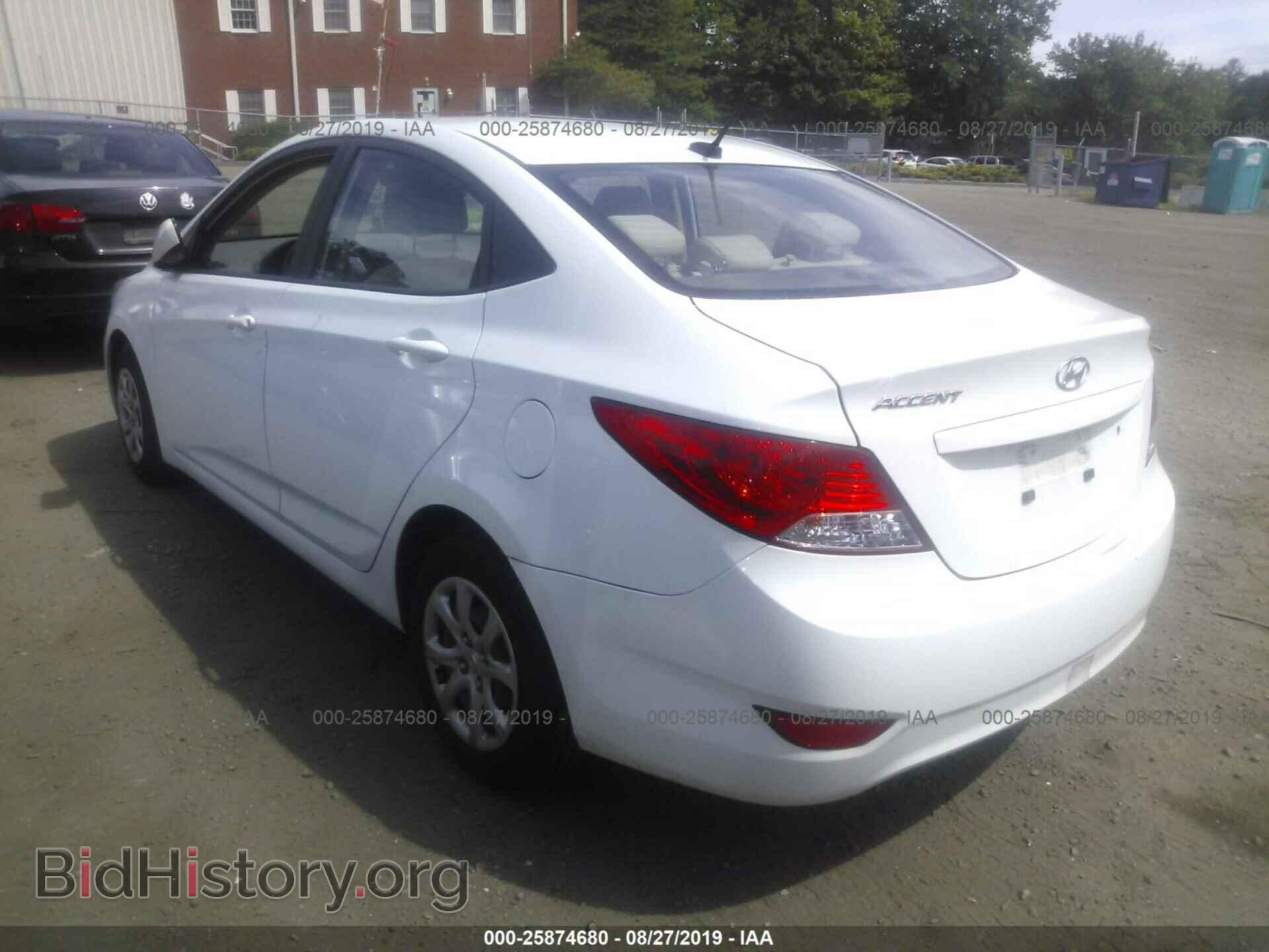 2012 HYUNDAI ACCENT - VIN: KMHCT4AEXCU222916 - Фото 3