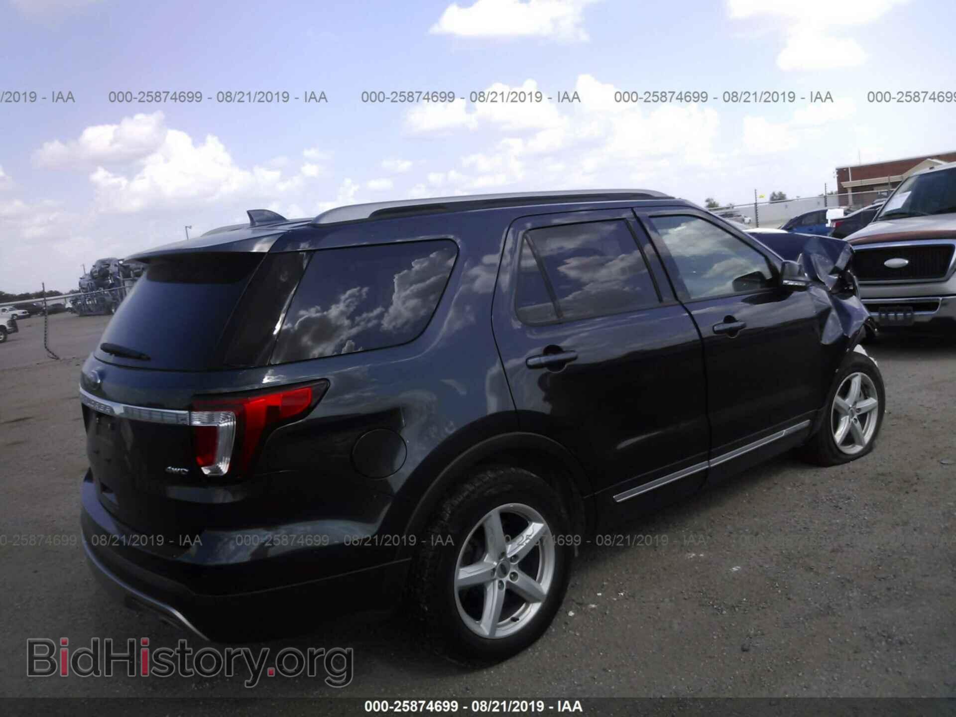 2017 FORD EXPLORER - VIN: 1FM5K8D81HGD20960 - Фото 4