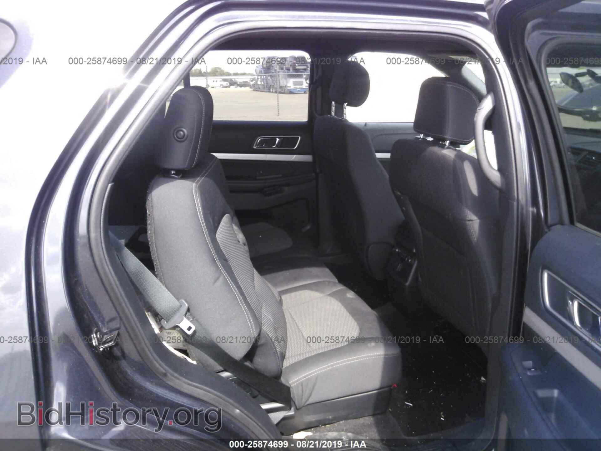 2017 FORD EXPLORER - VIN: 1FM5K8D81HGD20960 - Фото 8