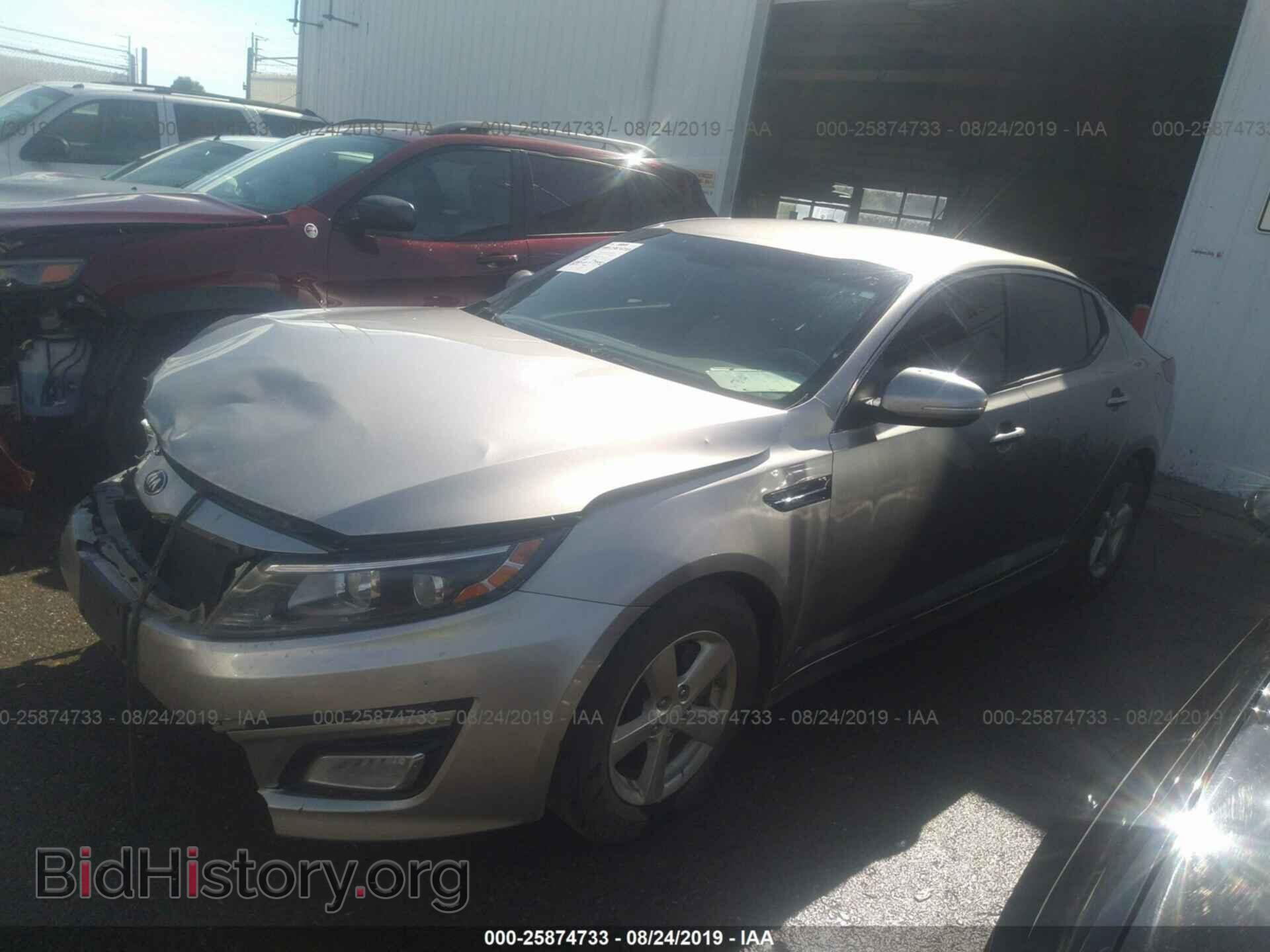 2015 KIA OPTIMA - VIN: KNAGM4A74F5582201 - Фото 2