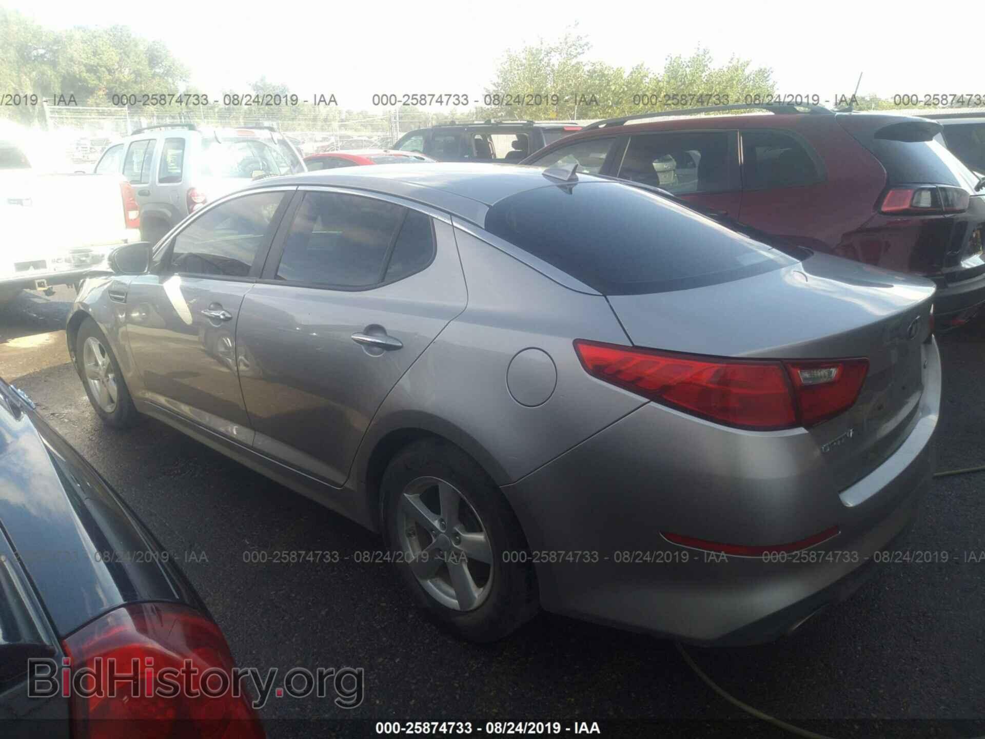 2015 KIA OPTIMA - VIN: KNAGM4A74F5582201 - Фото 3