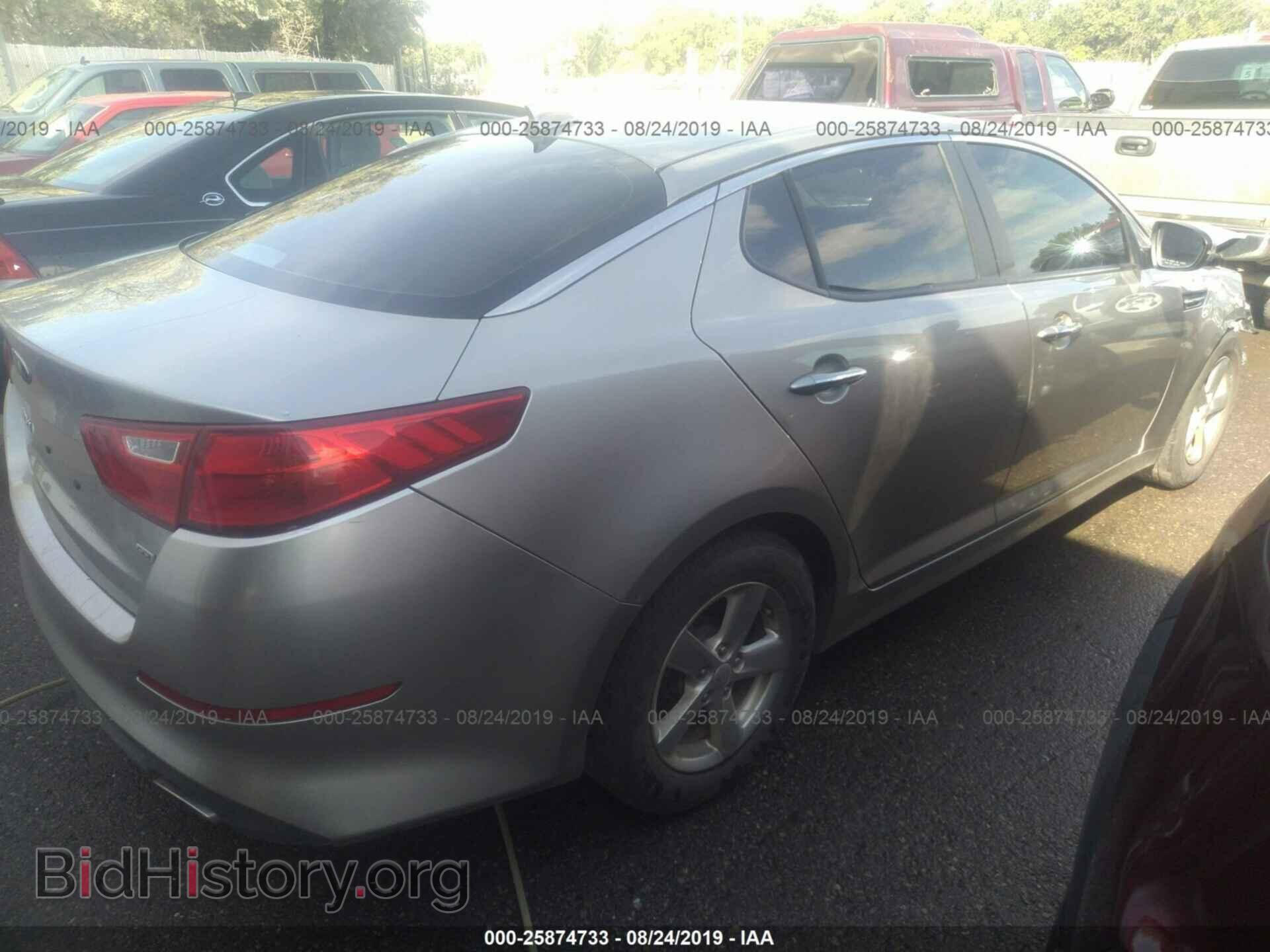 2015 KIA OPTIMA - VIN: KNAGM4A74F5582201 - Фото 4