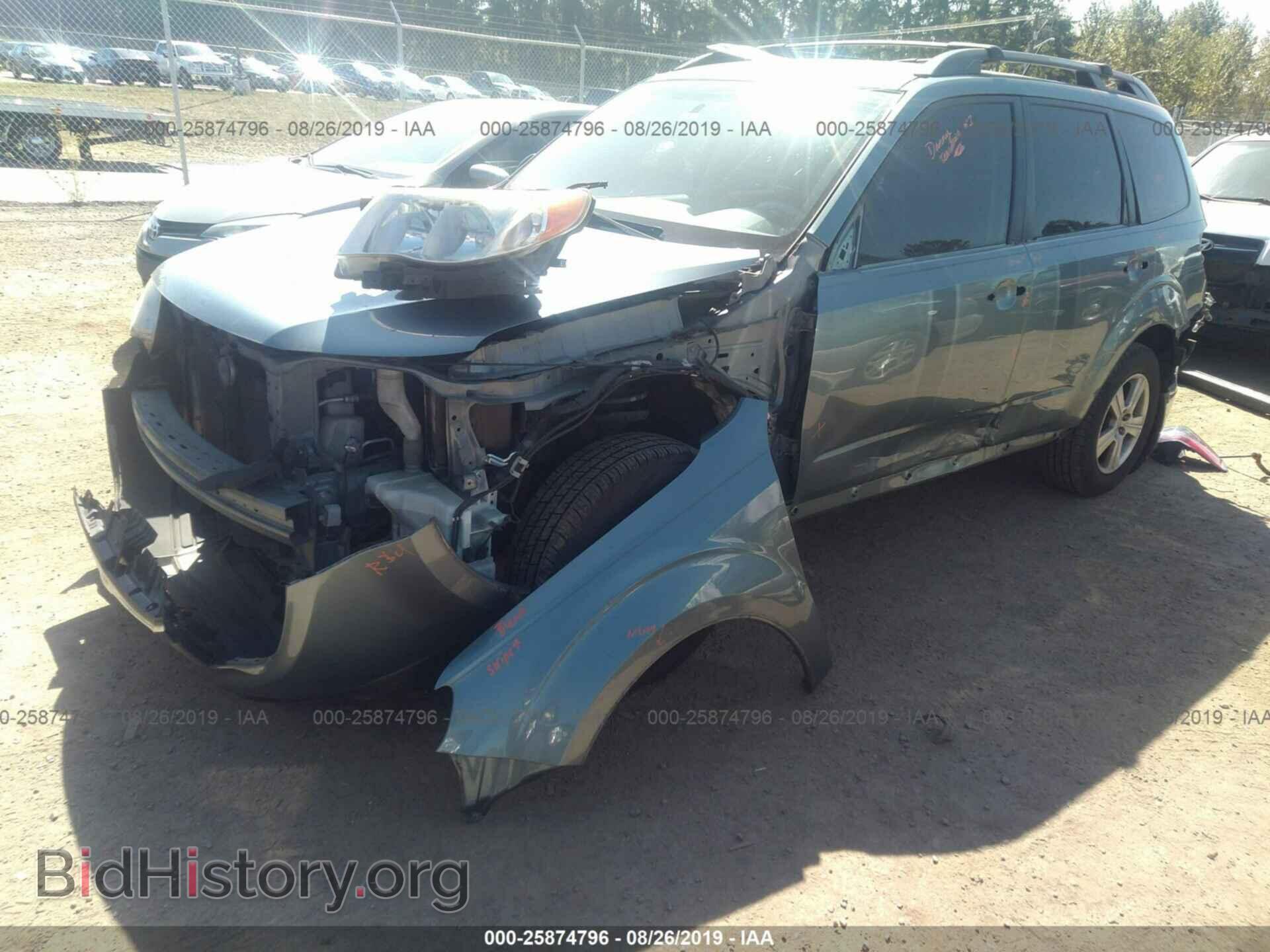 2011 SUBARU FORESTER - VIN: JF2SHABC1BH739642 - Фото 2