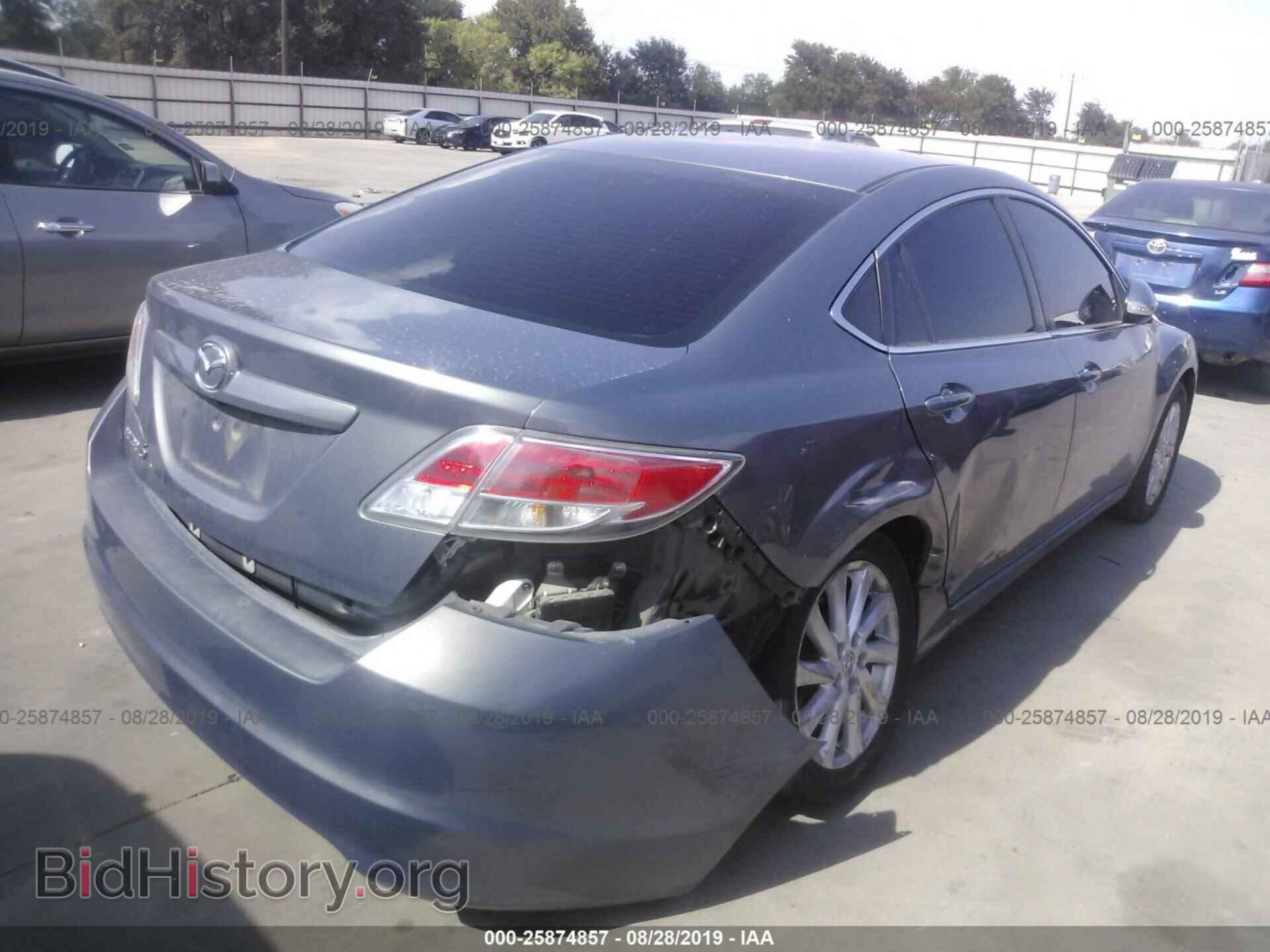 2011 MAZDA 6 - VIN: 1YVHZ8CH0B5M09513 - Фото 4