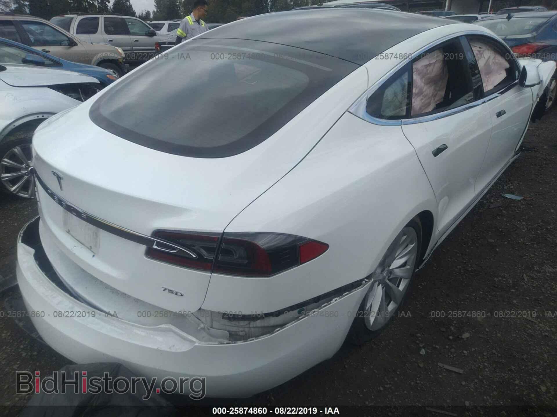 2017 TESLA MODEL S - VIN: 5YJSA1E24HF208725 - Photo 4