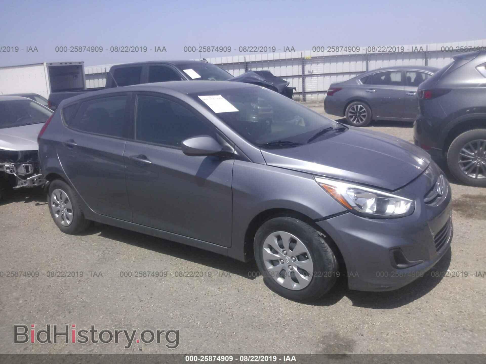 Фотография KMHCT5AE8HU302065 - HYUNDAI ACCENT 2017