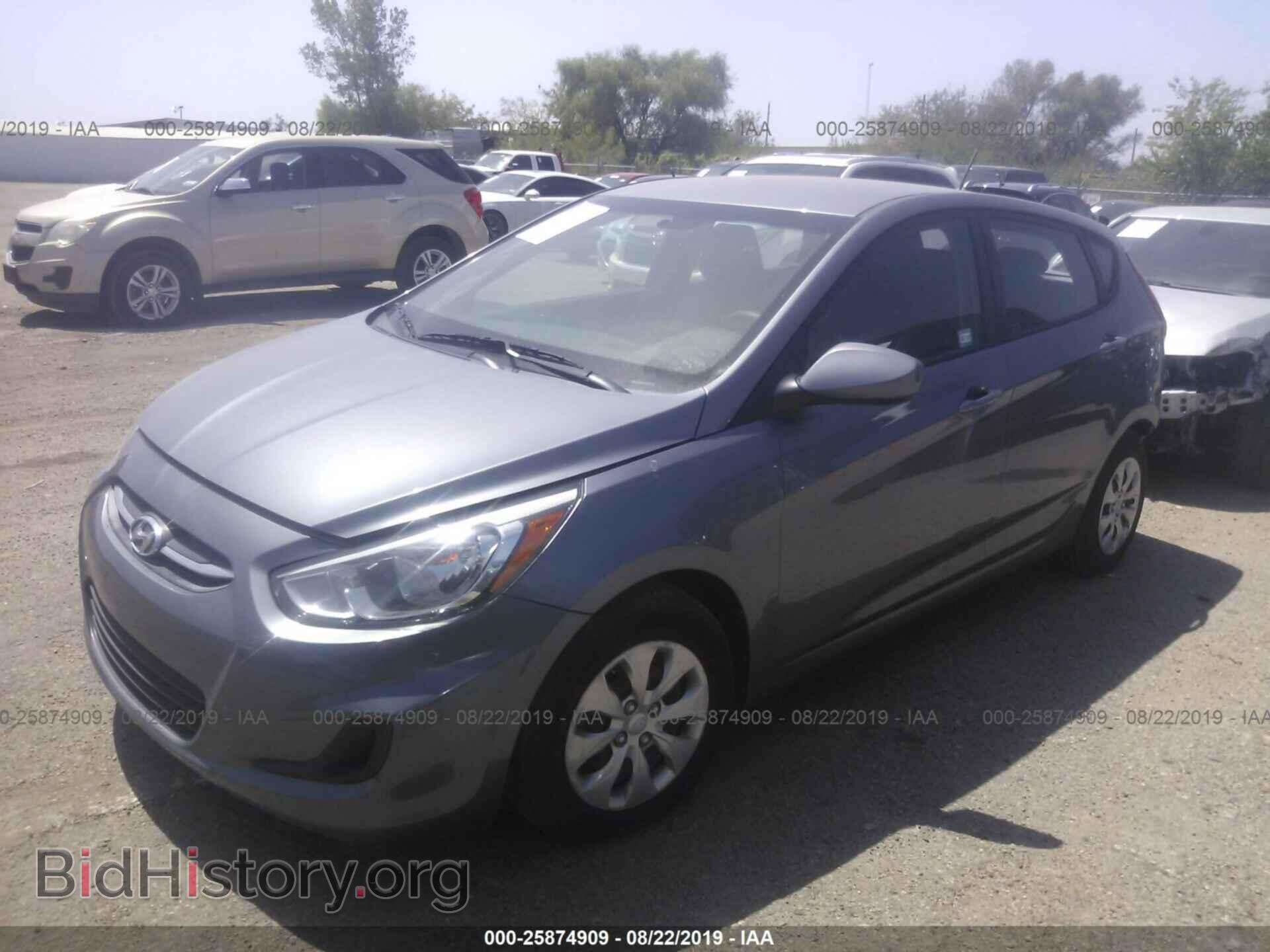 2017 HYUNDAI ACCENT - VIN: KMHCT5AE8HU302065 - Фото 2