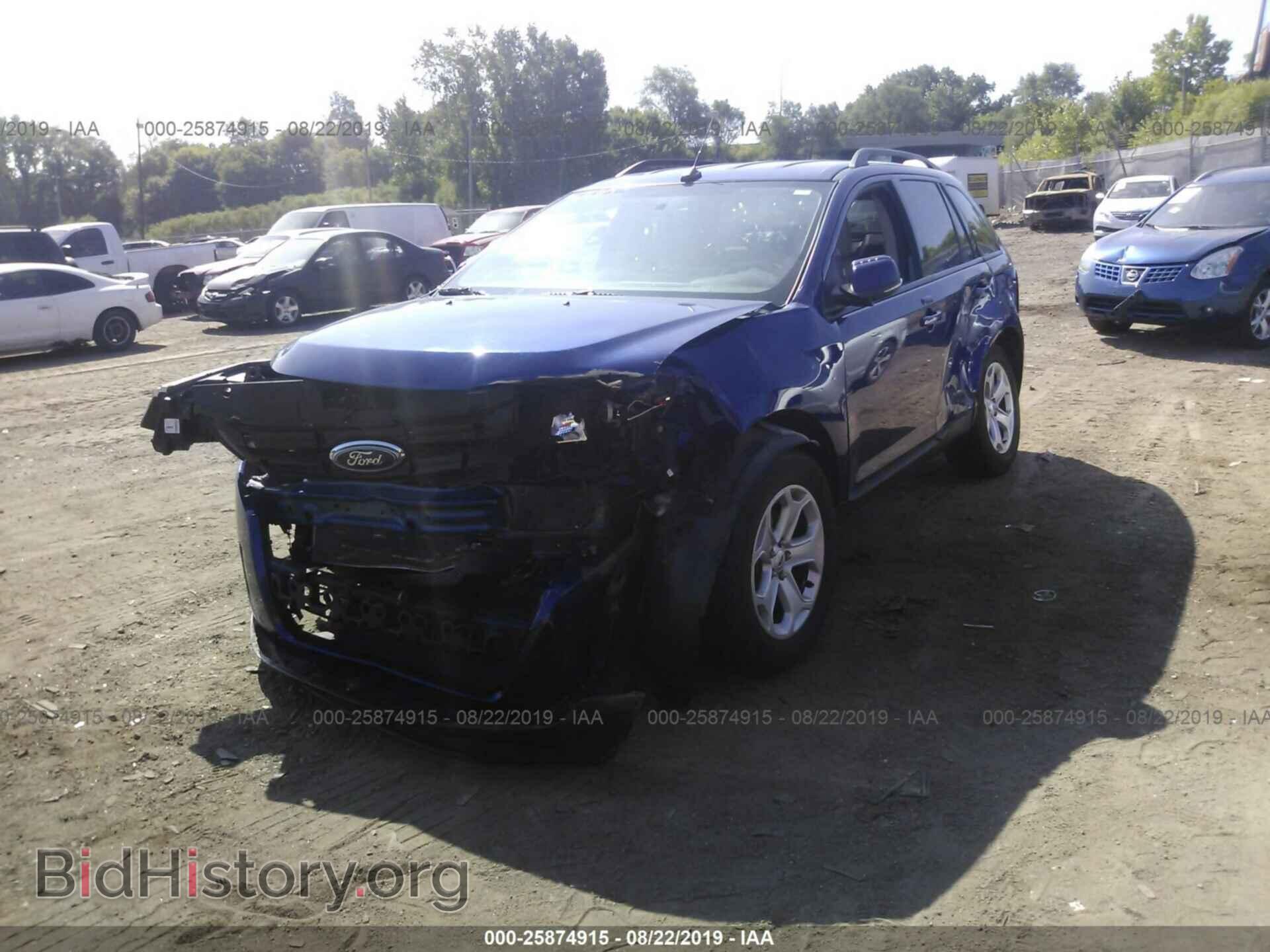 2014 FORD EDGE - VIN: 2FMDK4JCXEBB30431 - Фото 2